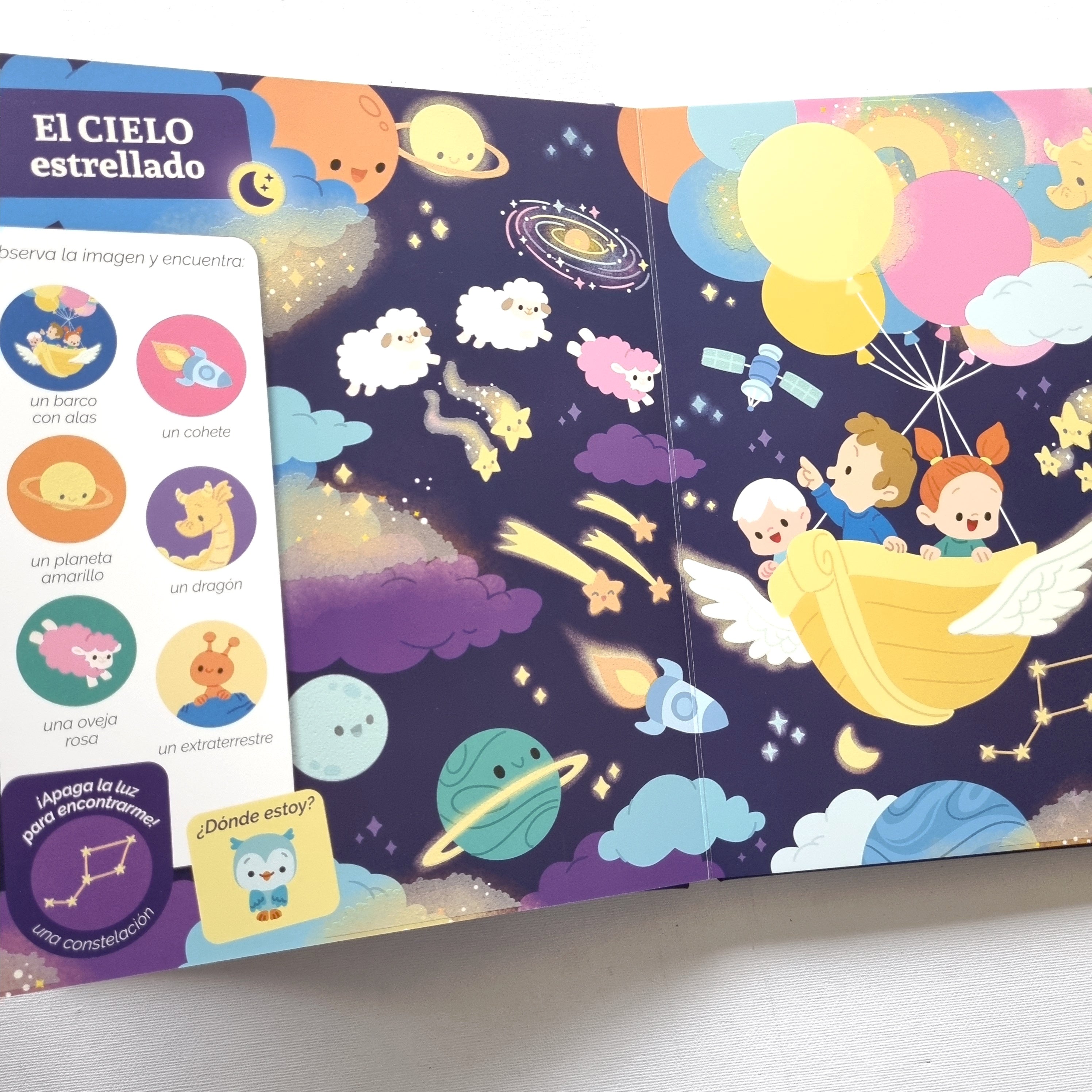 Busca y encuentra para los más pequeños. A dormir
