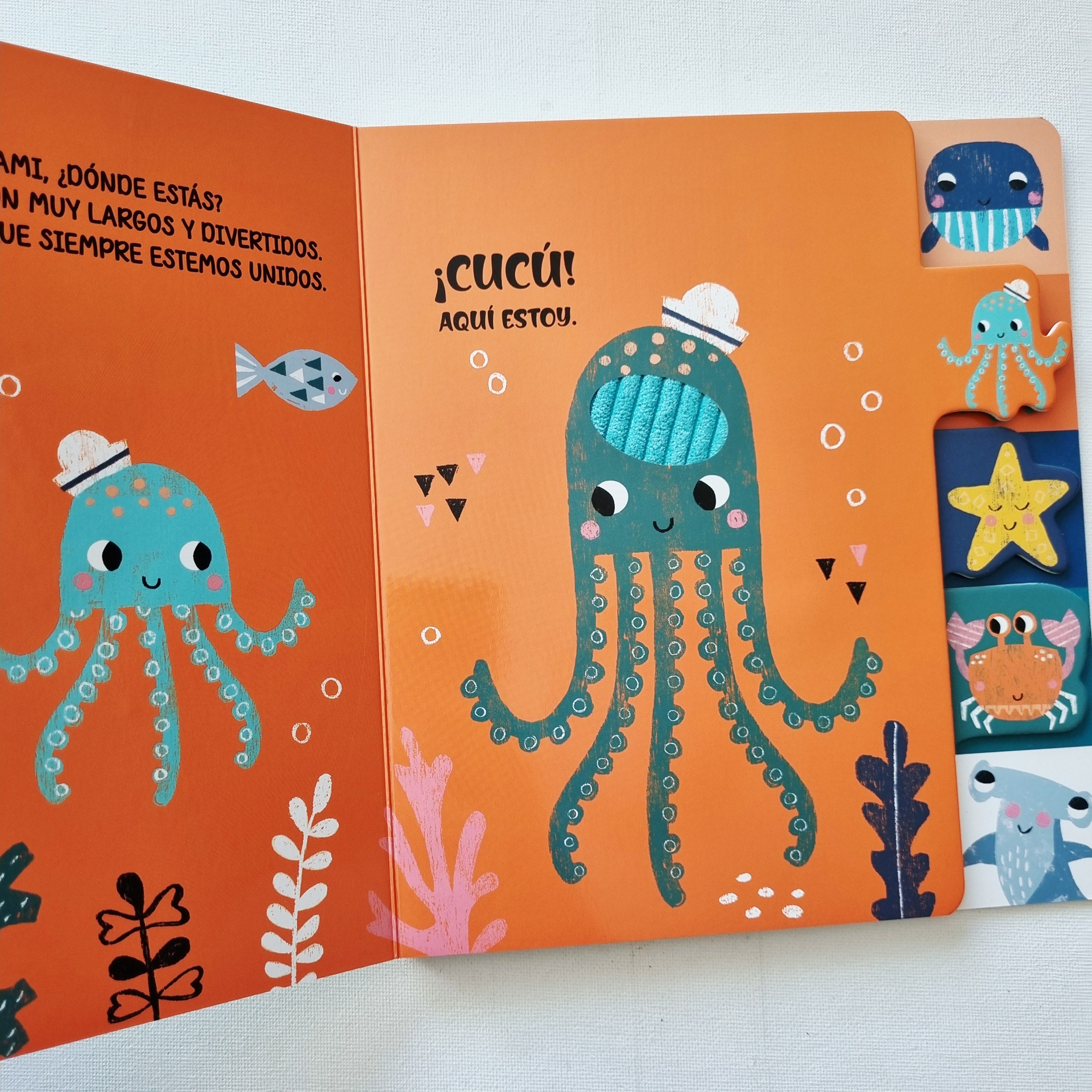 Animales bajo el mar. Cucú !
