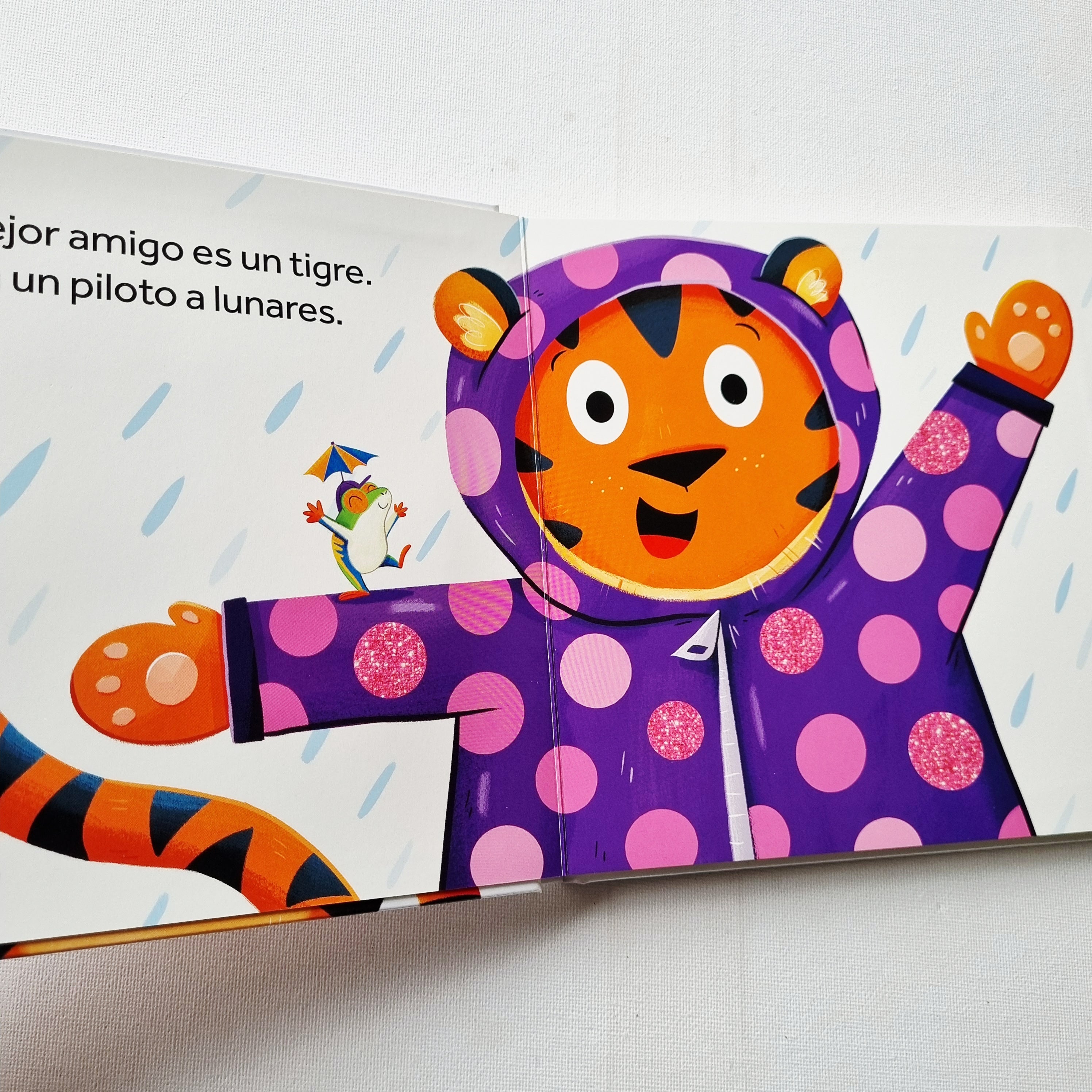Mi mejor amigo es un tigre. Para tocar y sentir