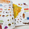 Atlas de animales con stickers