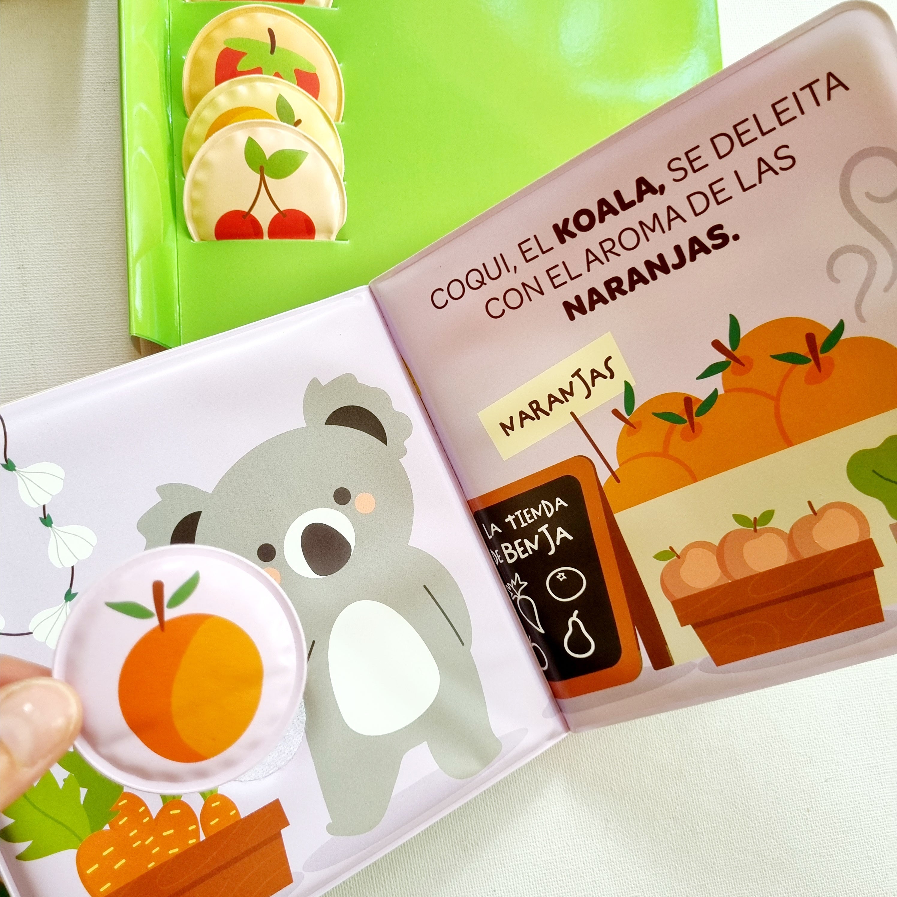 La tienda de Benja. Libro con aromas