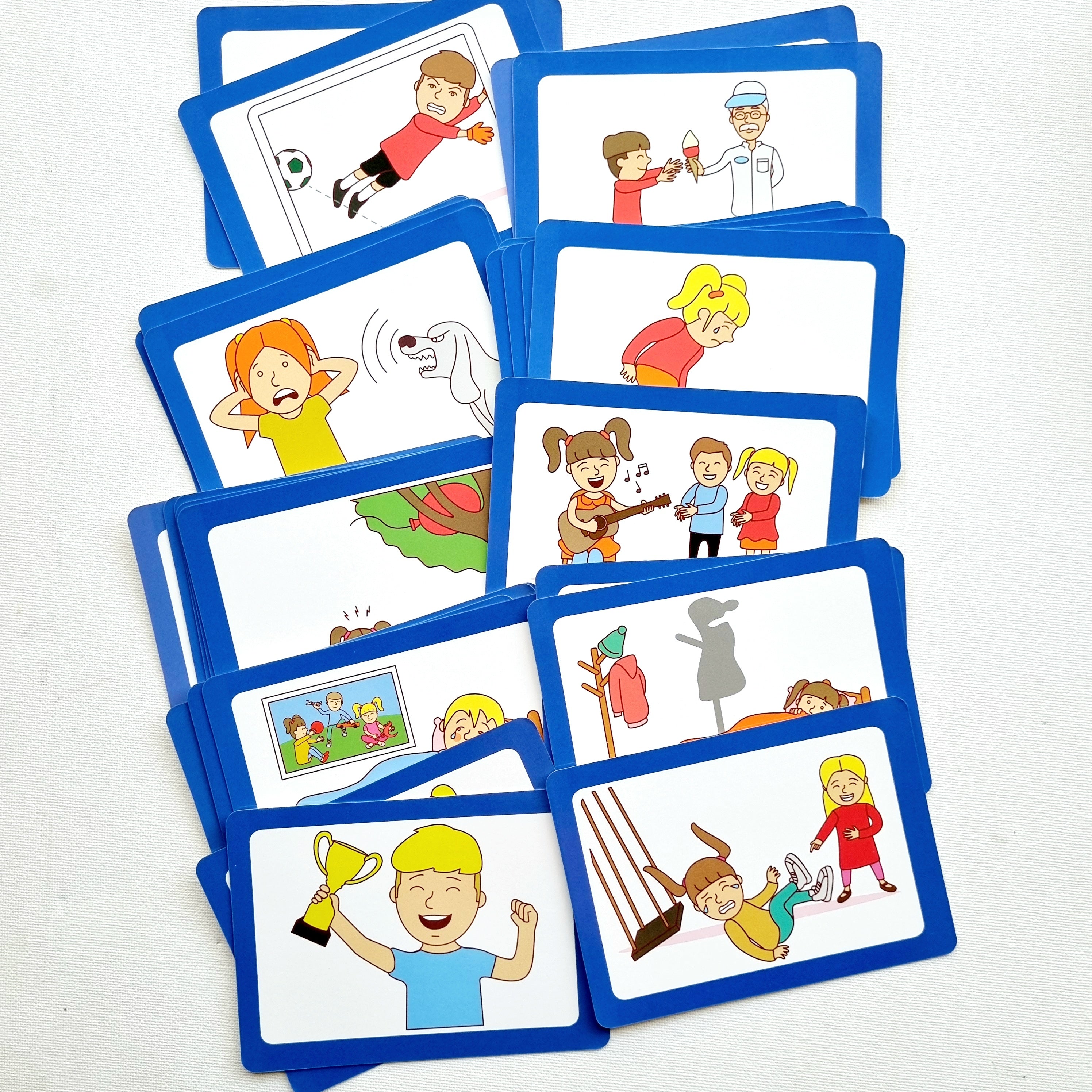 Me pongo en tus zapatos. Juego de cartas