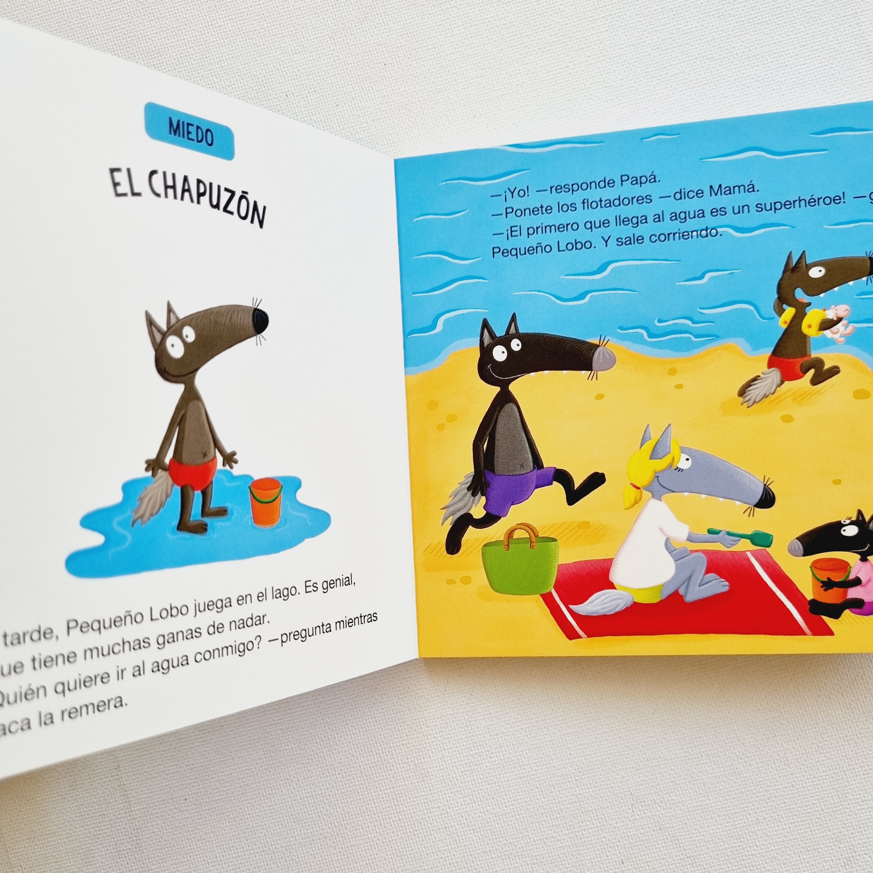 Pequeño Lobo box: Mis 7 libros de las emociones