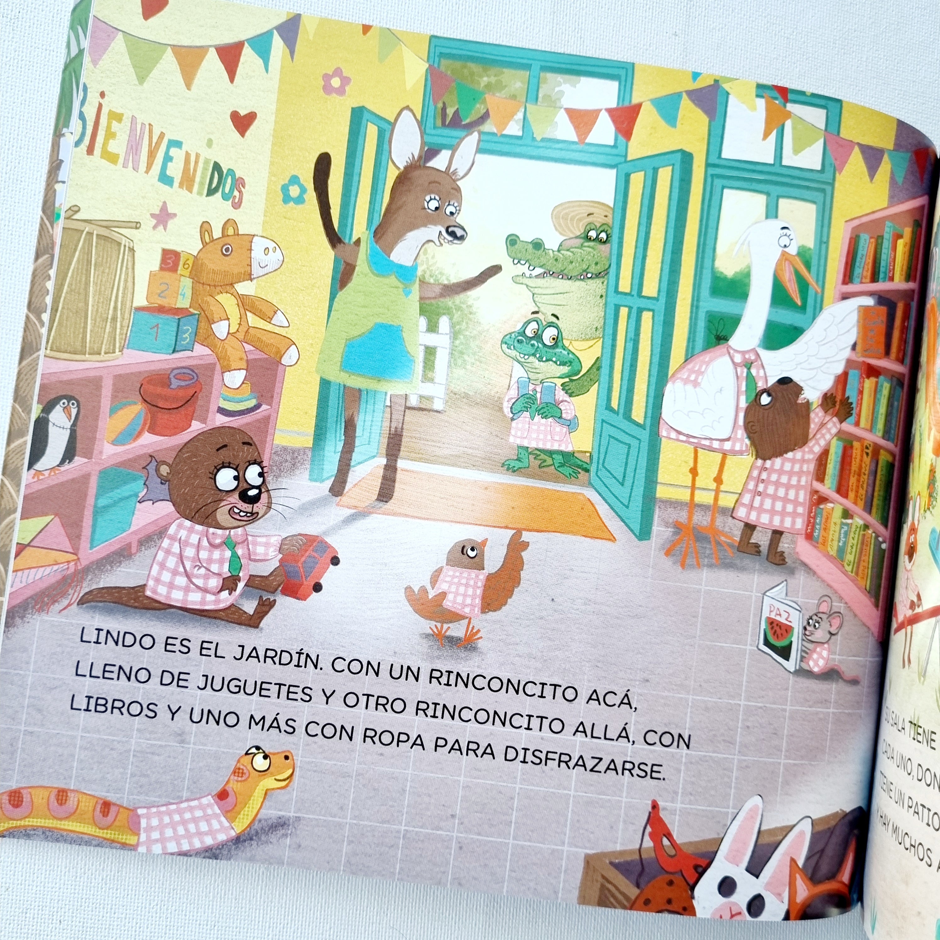 Coco va la jardín