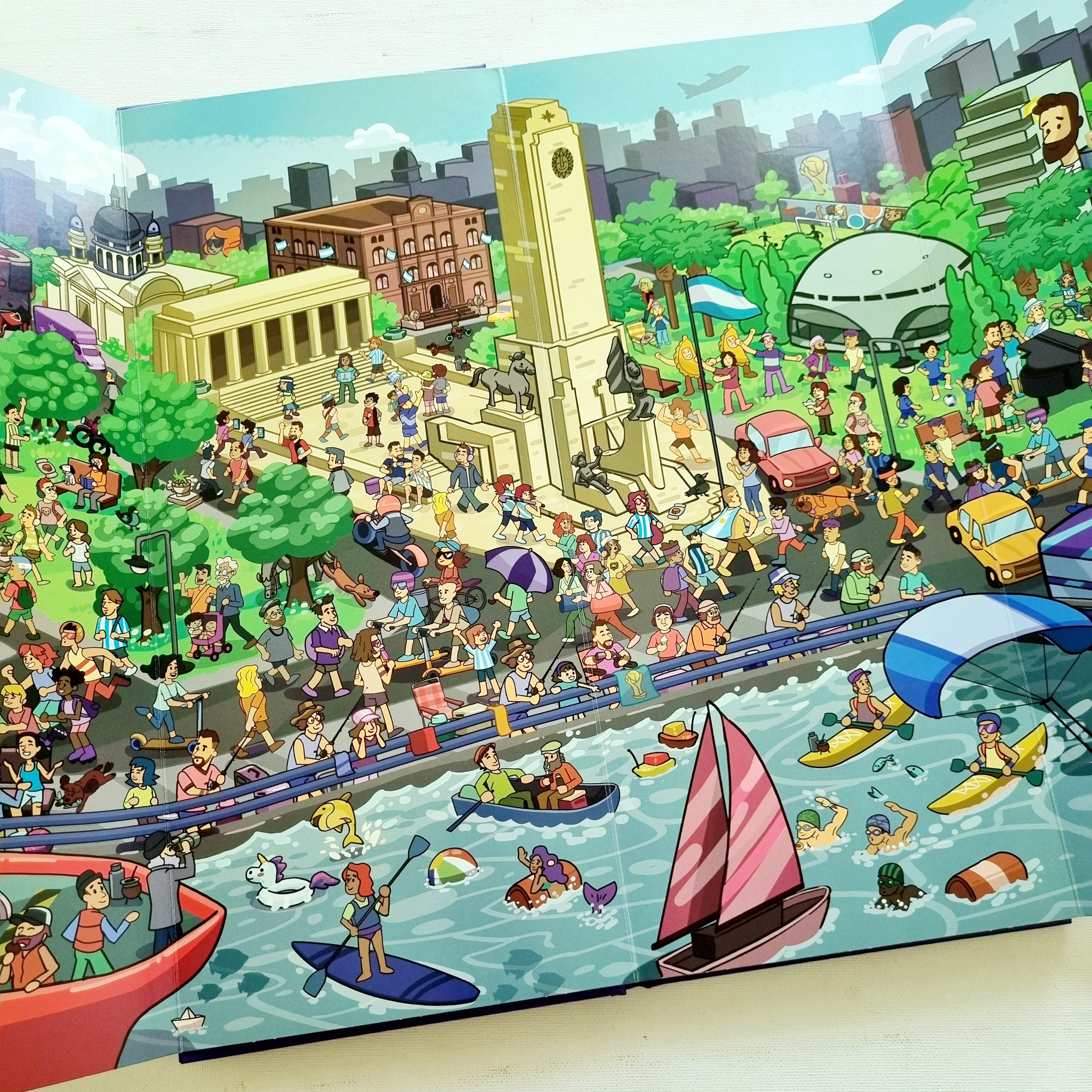 Busca y encuentra a Leo por el mundo