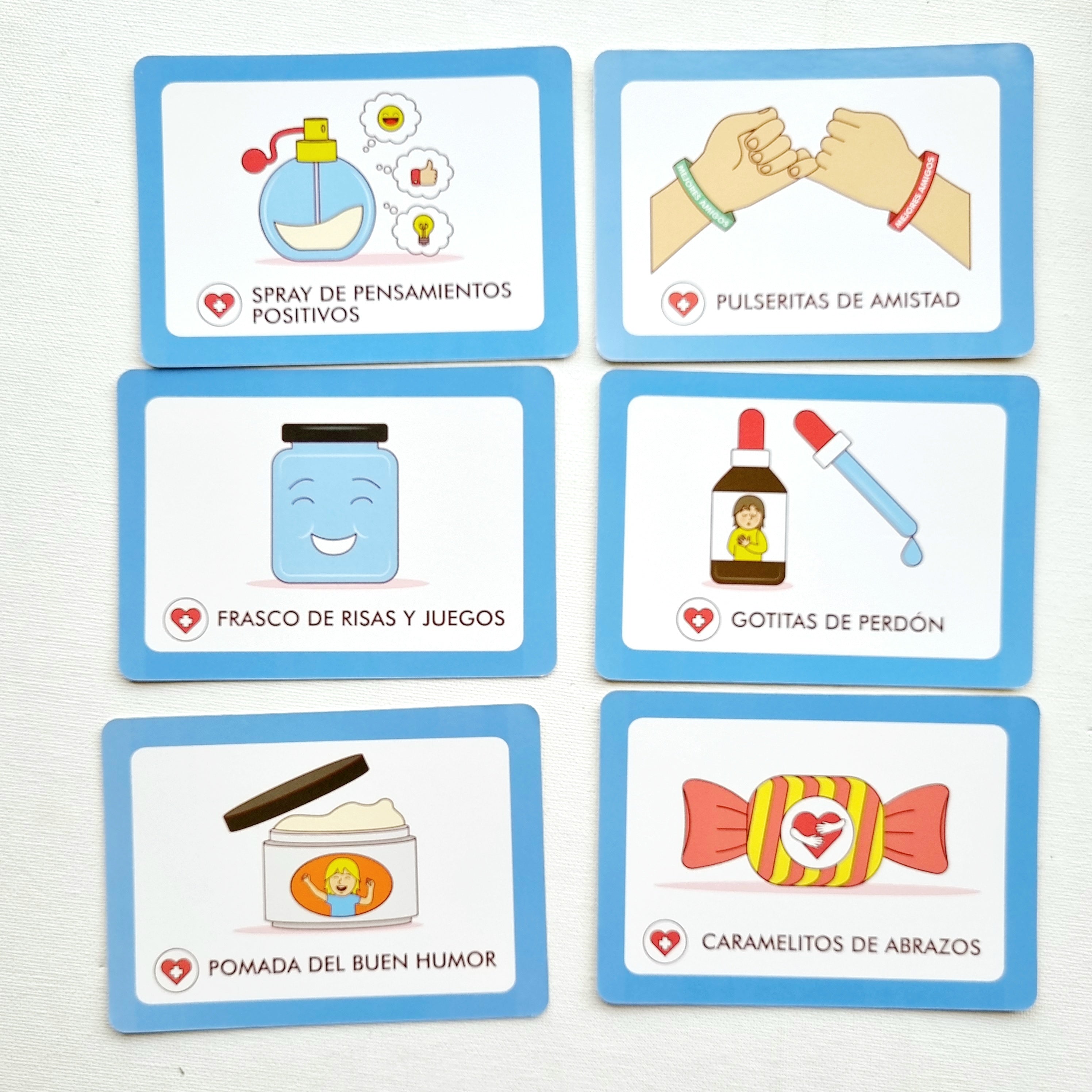 Me pongo en tus zapatos. Juego de cartas