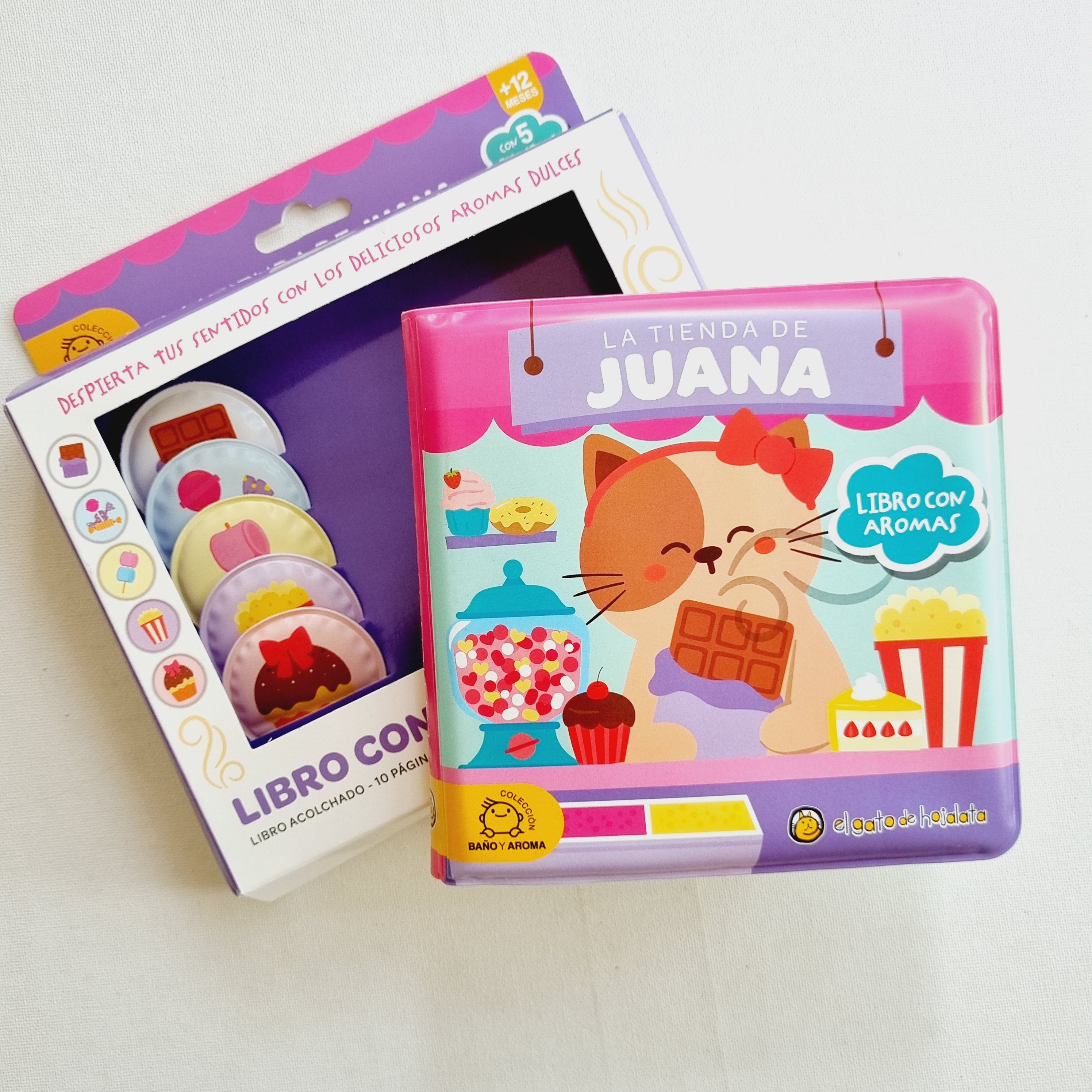 La tienda de Juana. Libro con aromas