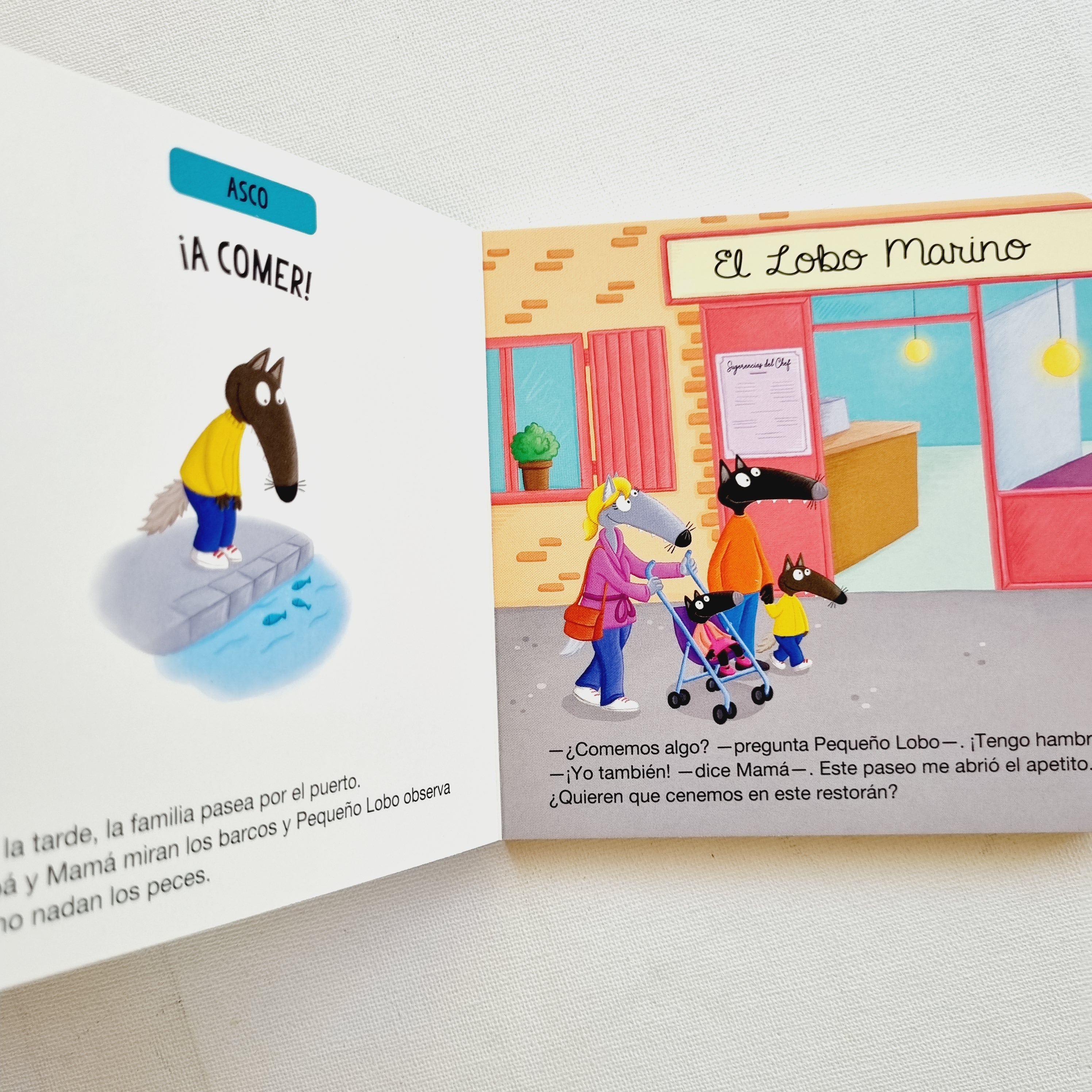 Pequeño Lobo box: Mis 7 libros de las emociones