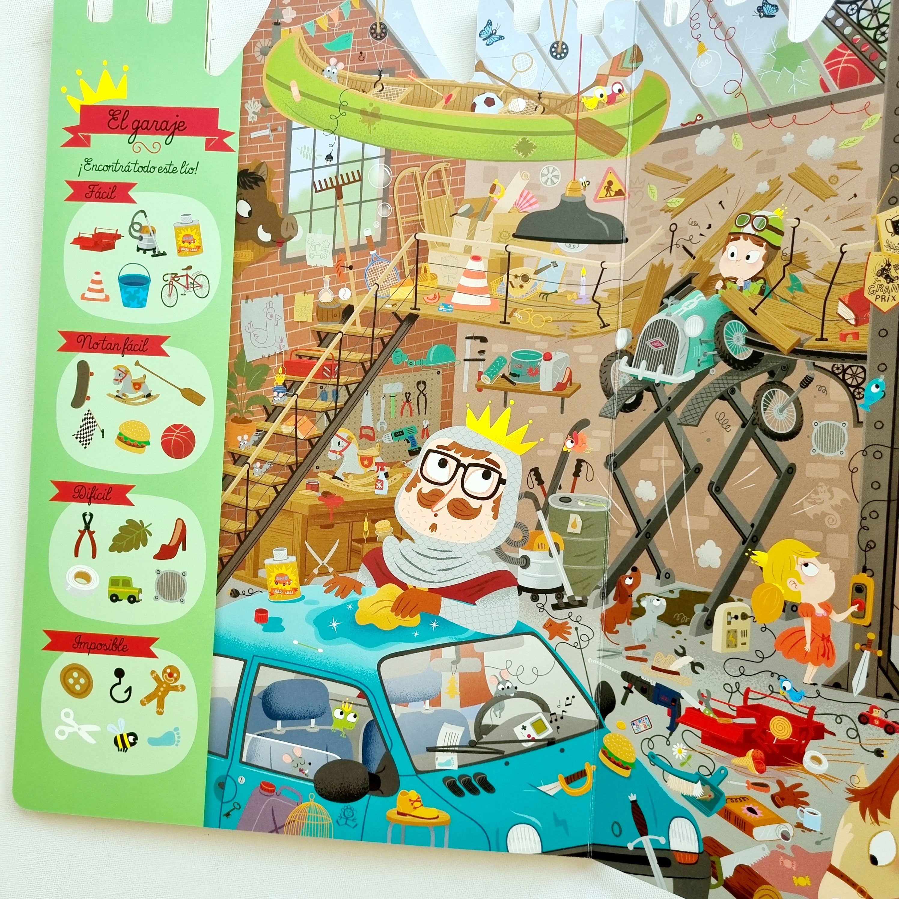 Busca y encuentra. El castillo del príncipe Delbarullo