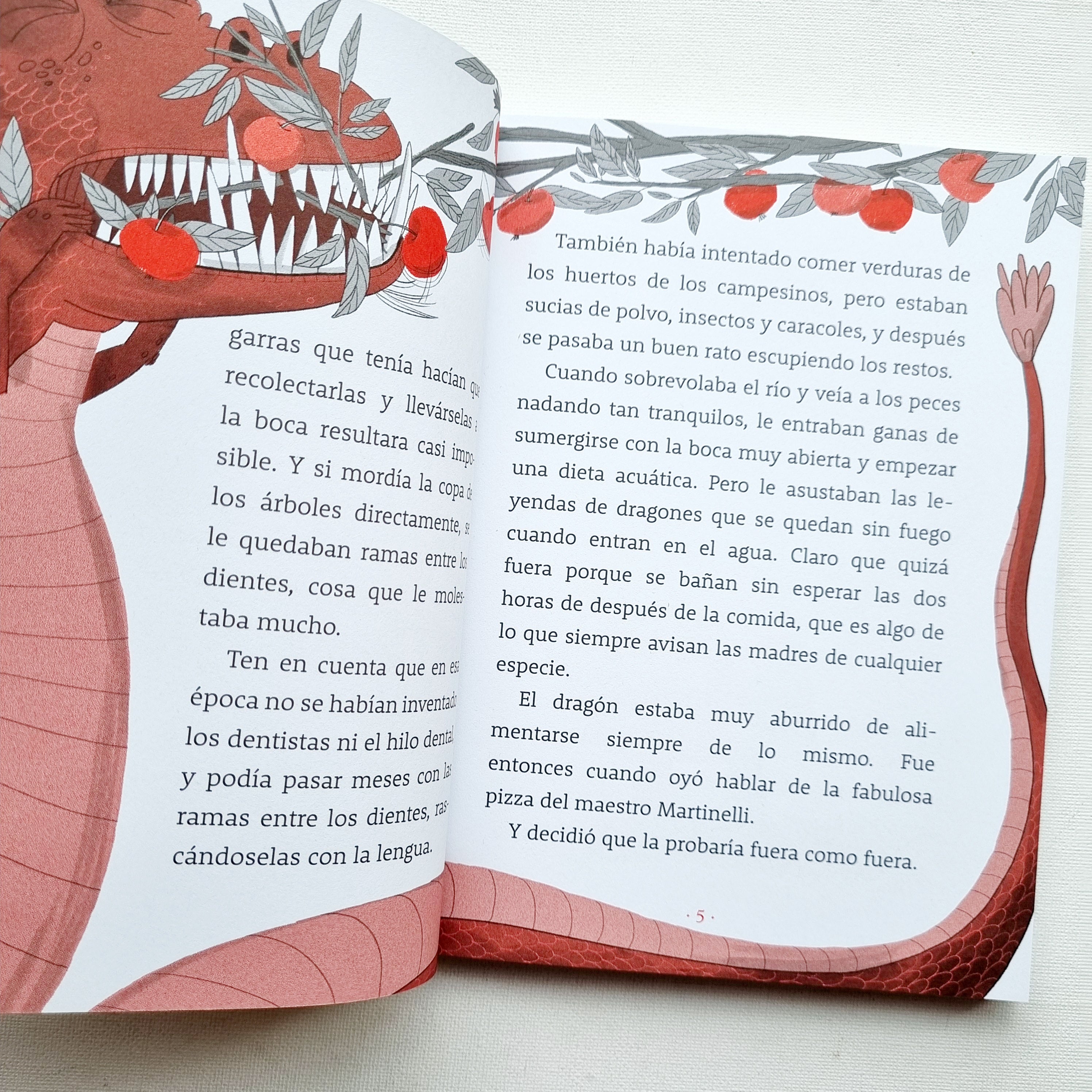 Crónicas de Pizzania 1 . Una pizza para el dragón