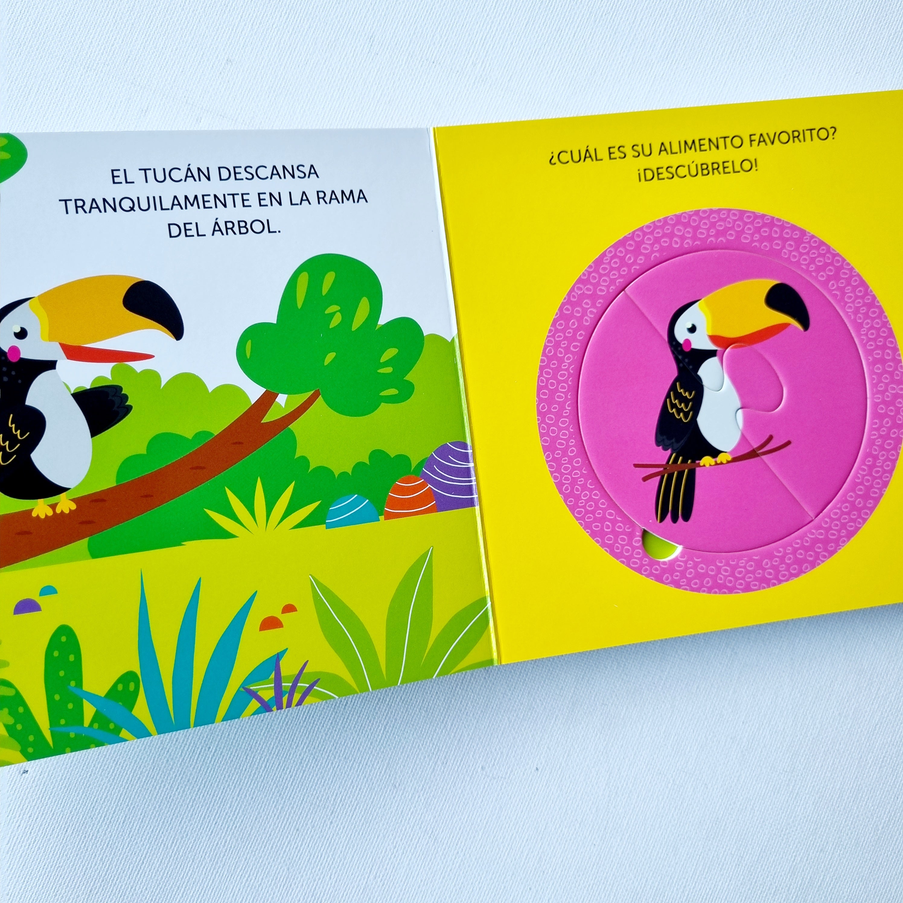 Animales salvajes. Libro con rompecabezas