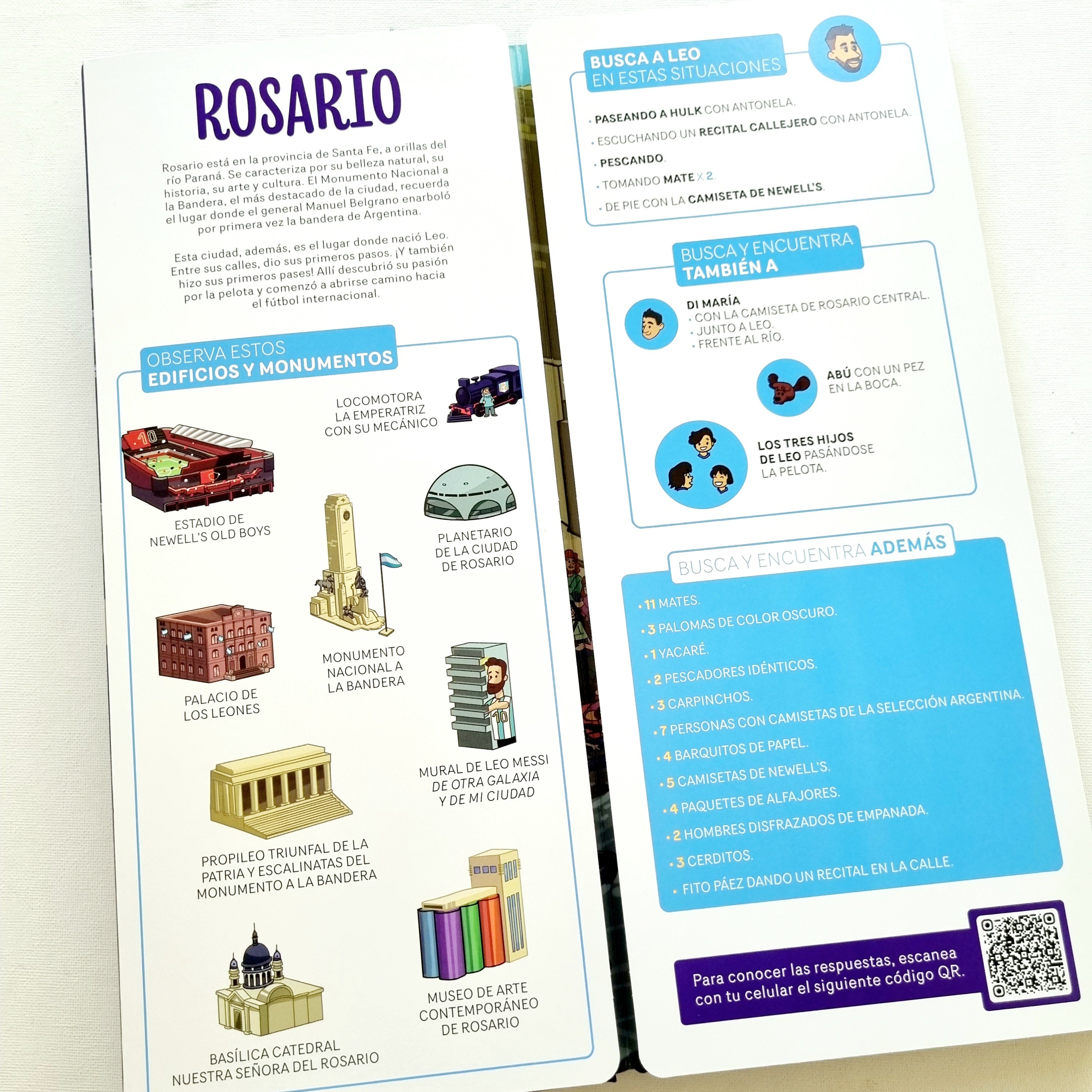 Busca y encuentra a Leo por el mundo