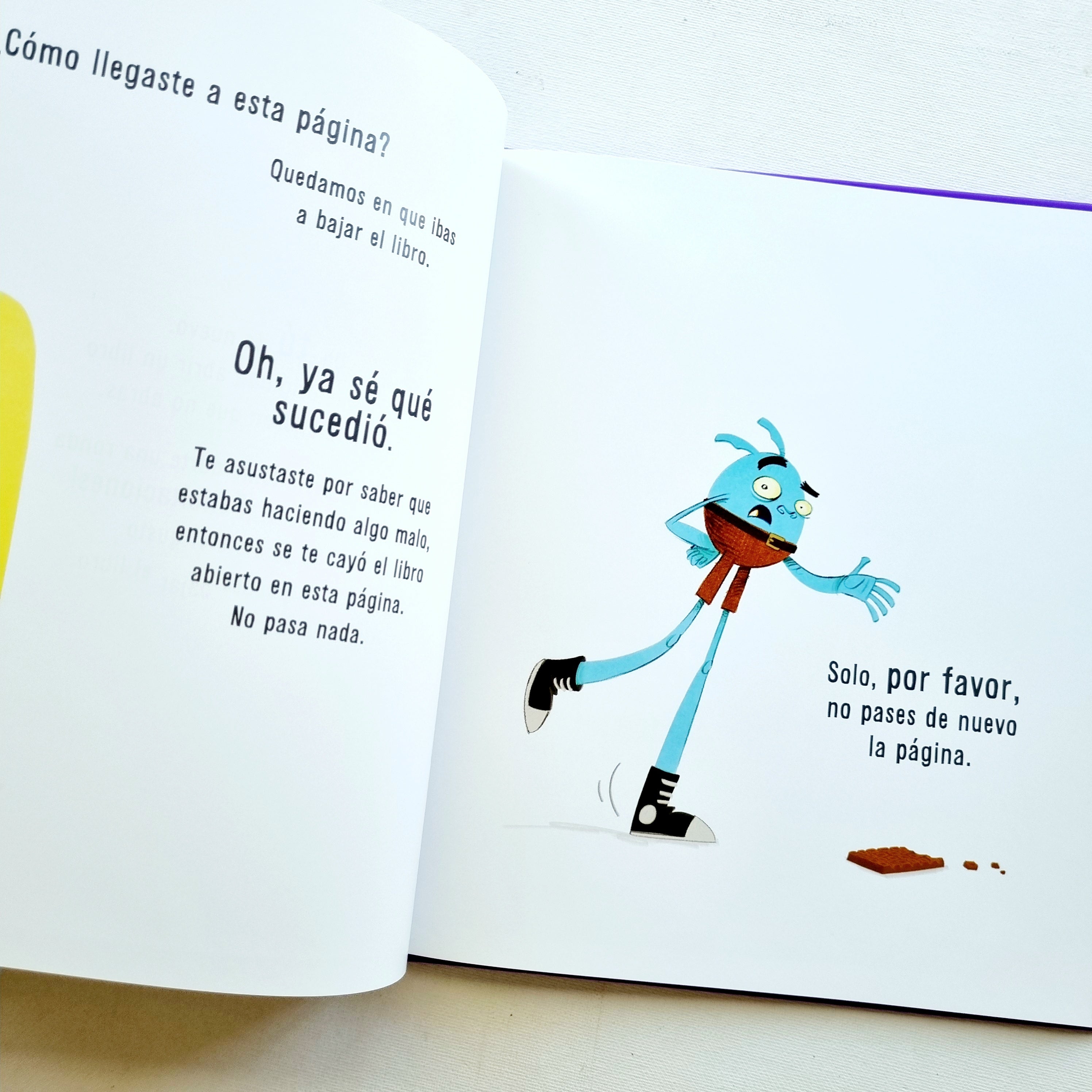 Por favor no abrir este libro o ya verás