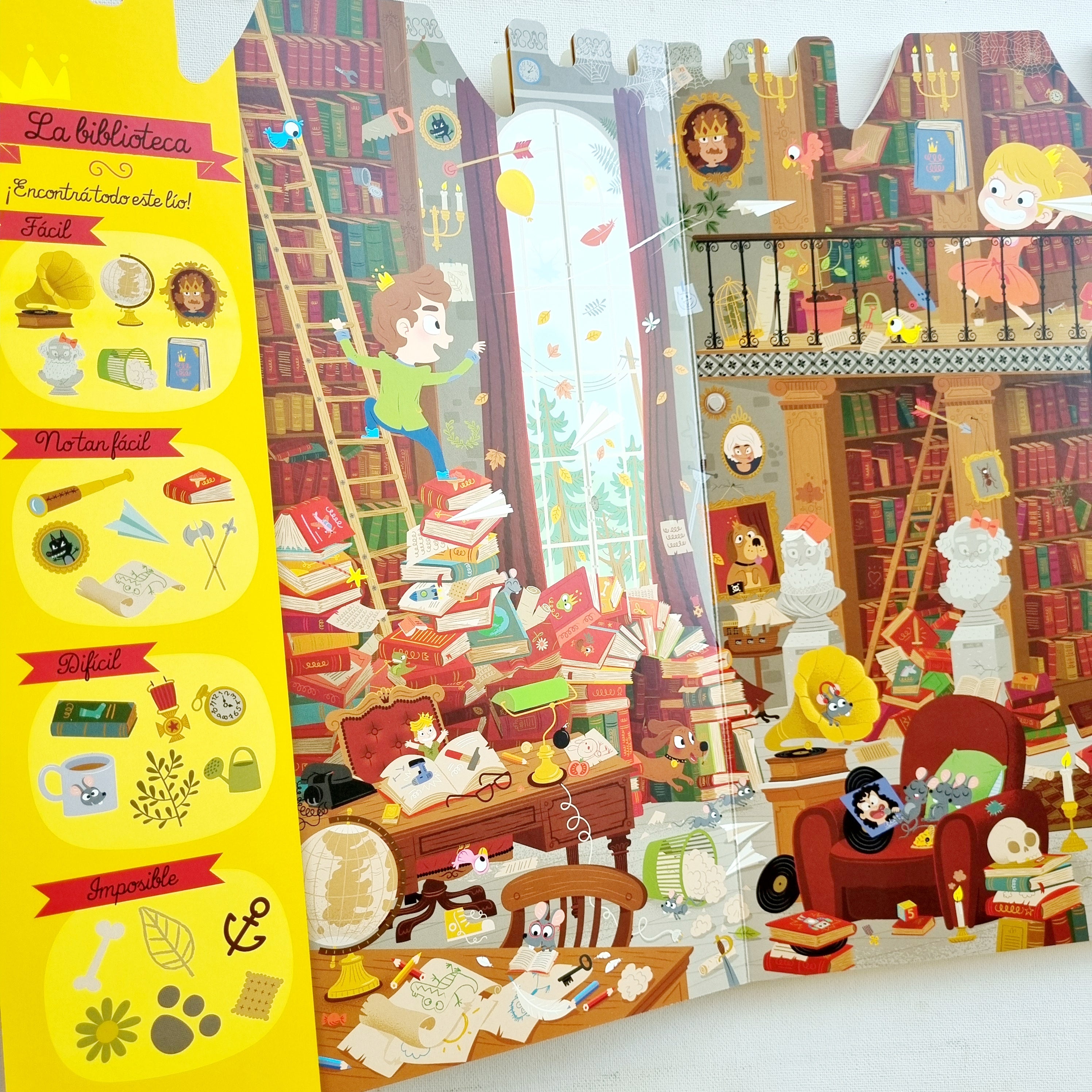 Busca y encuentra. El castillo del príncipe Delbarullo