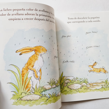 Adivina cuánto te quiero. Libro de actividades con pegatinas