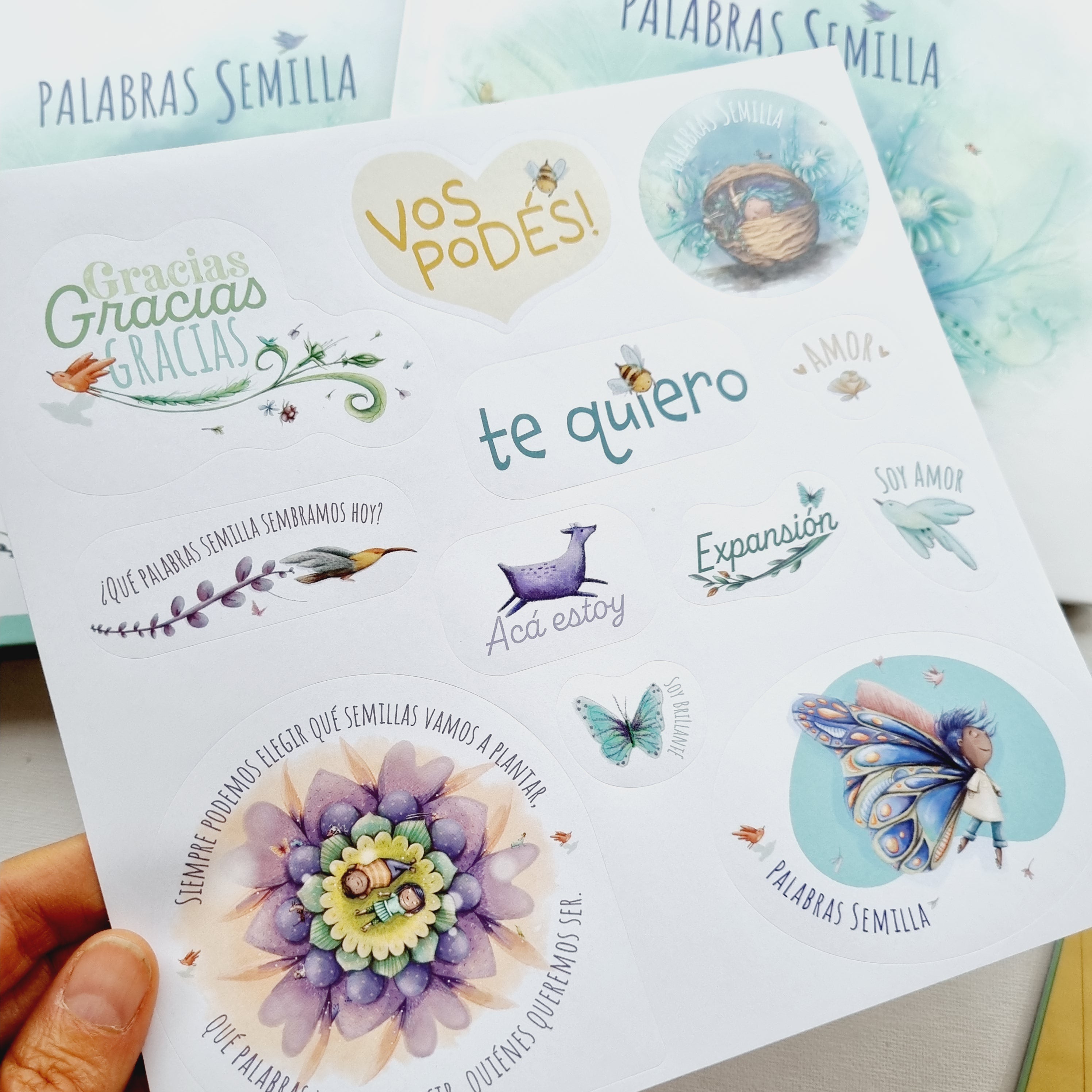 Palabras semilla - Caja kit regalo