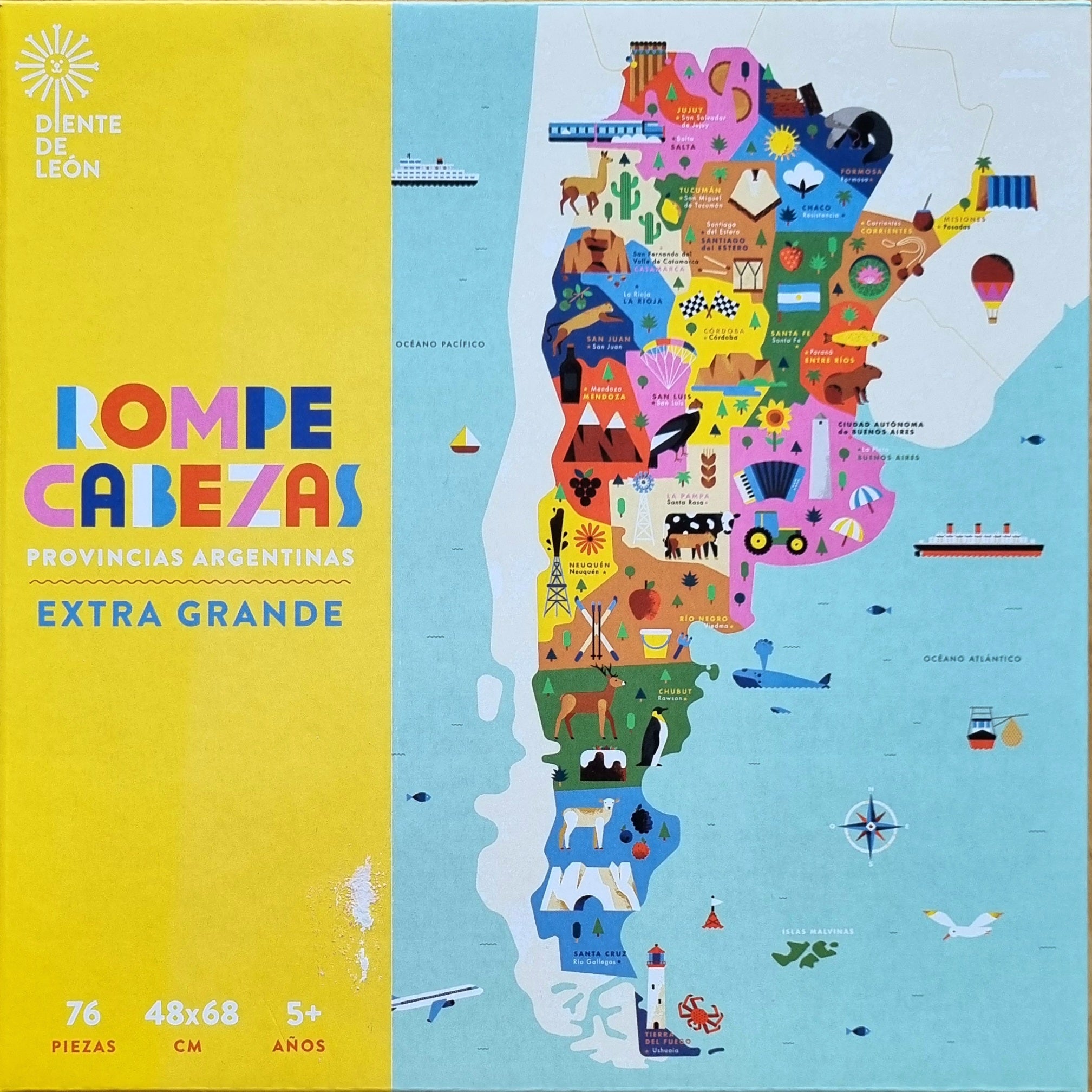 Rompecabezas Provincias Argentinas