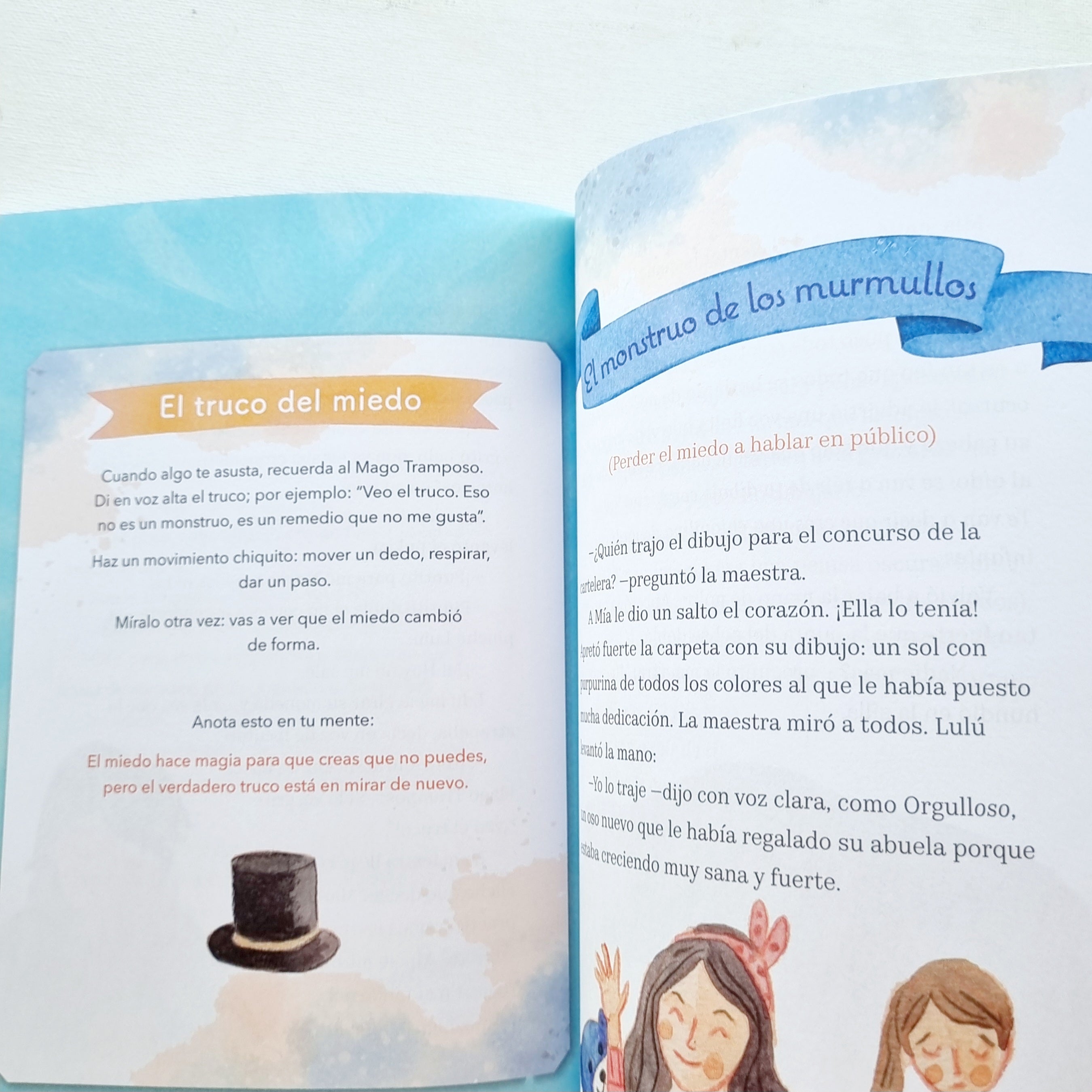 El libro mágico de los niños valientes