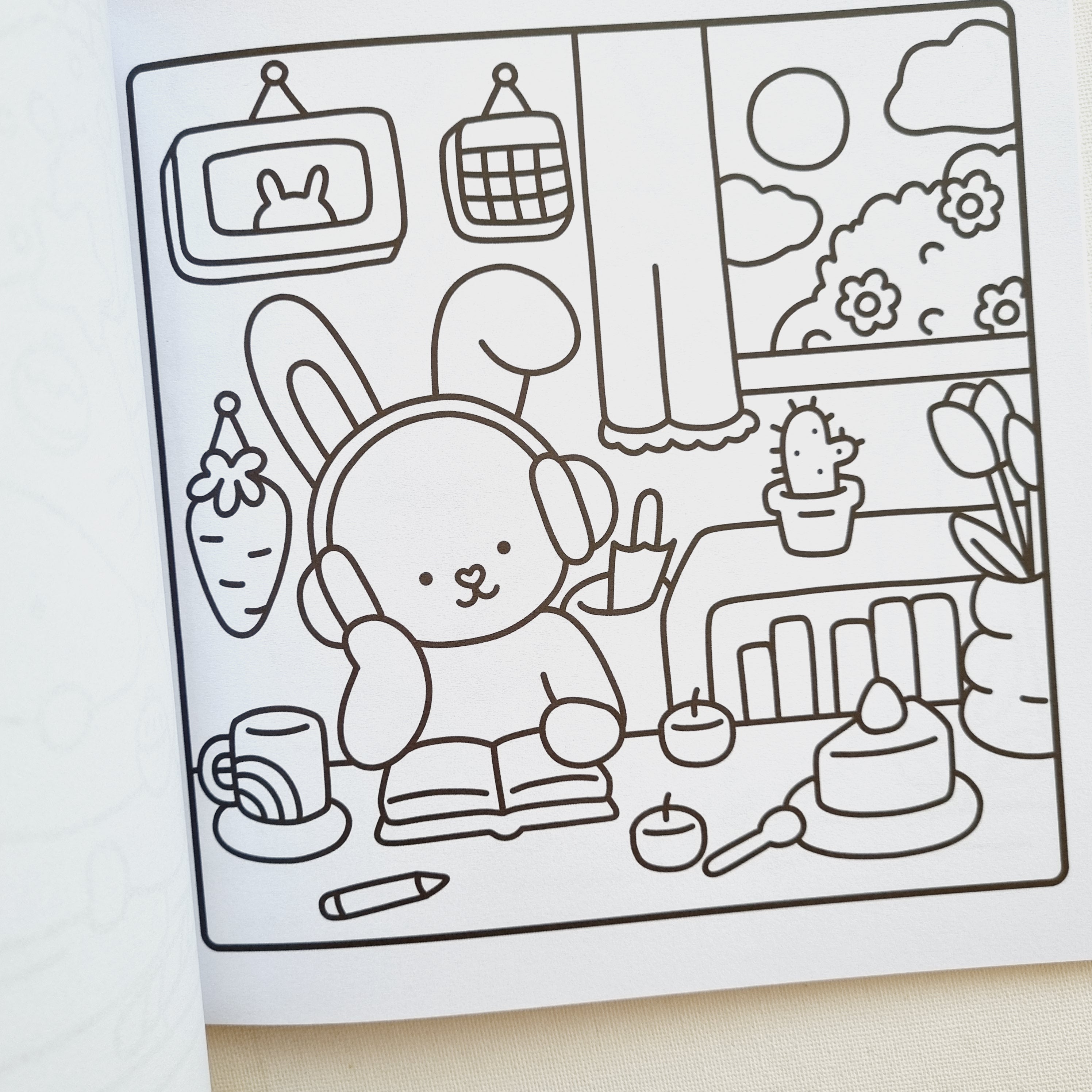 My fuzzy buddies. Libro para colorear