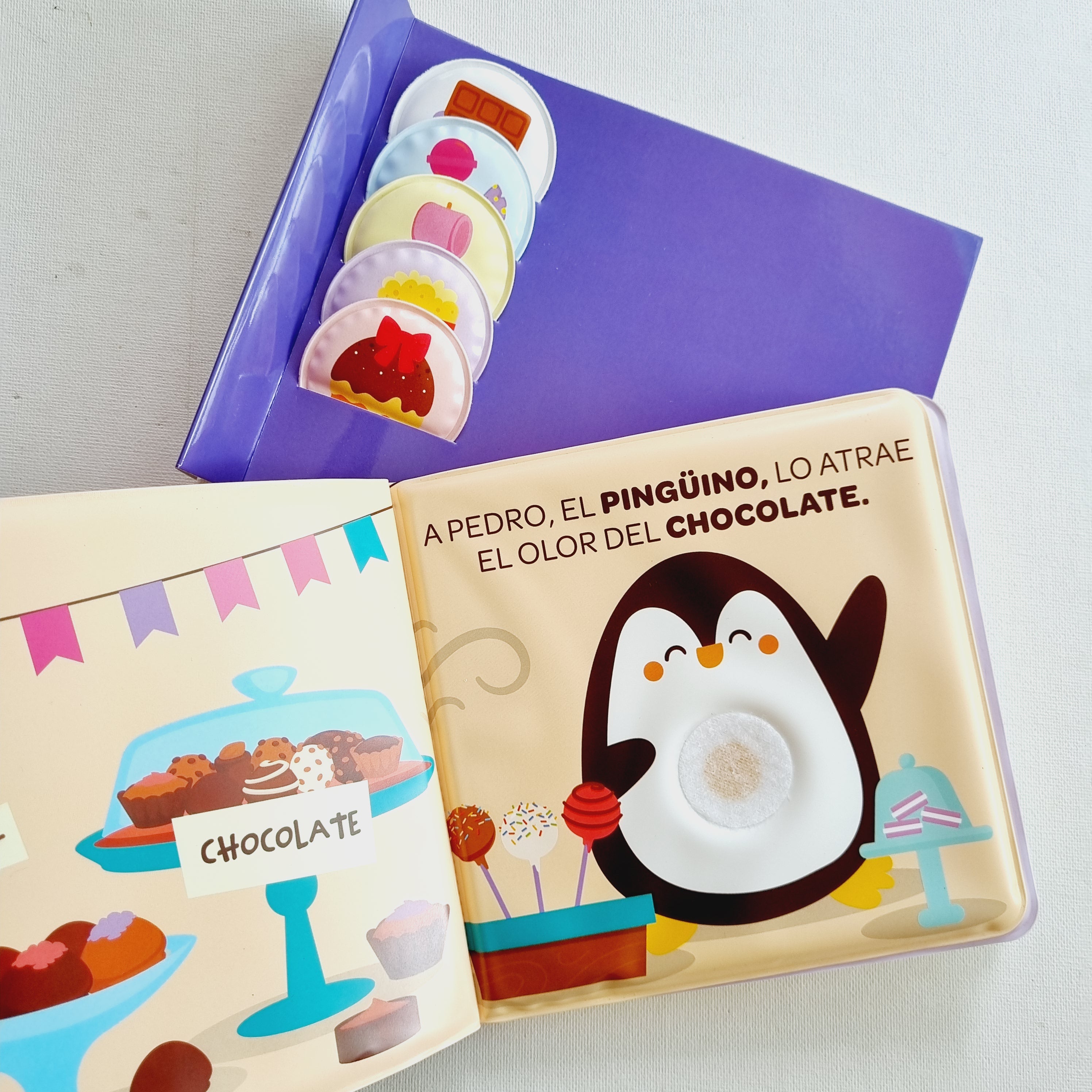 La tienda de Juana. Libro con aromas