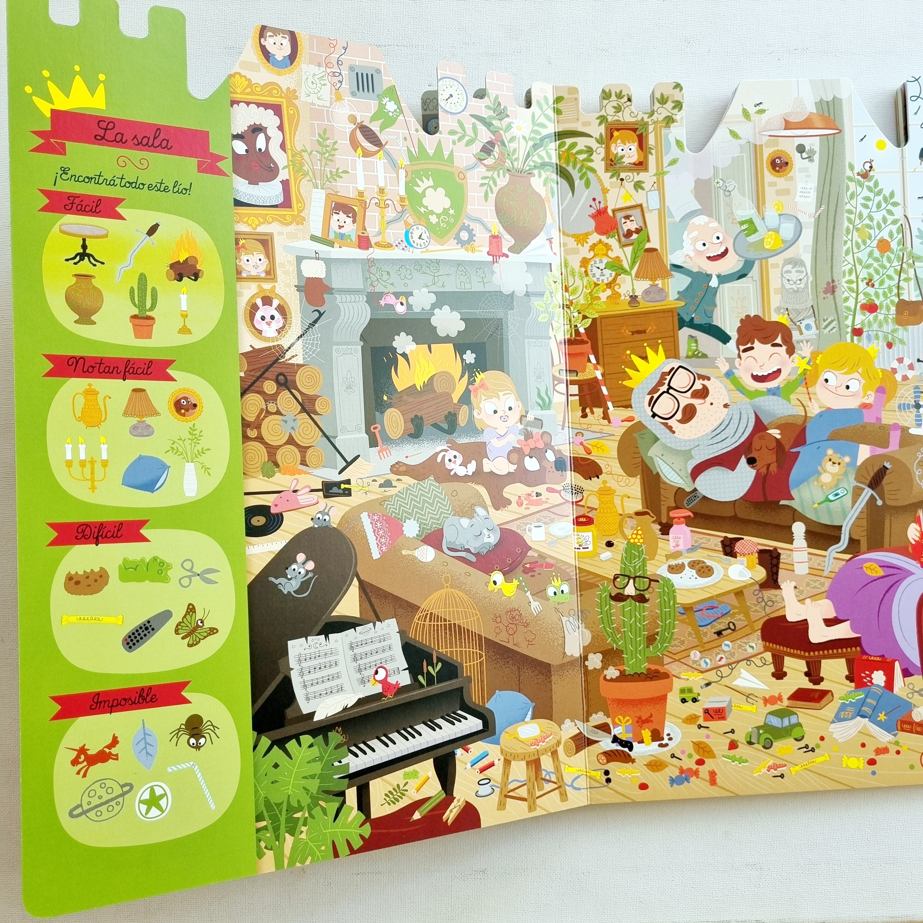 Busca y encuentra. El castillo del príncipe Delbarullo