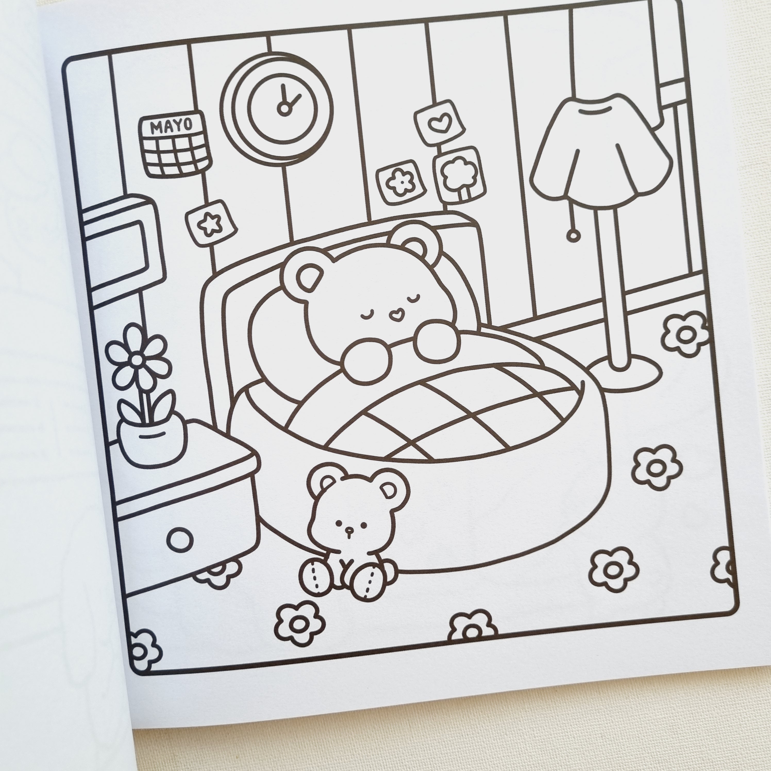 My fuzzy buddies. Libro para colorear