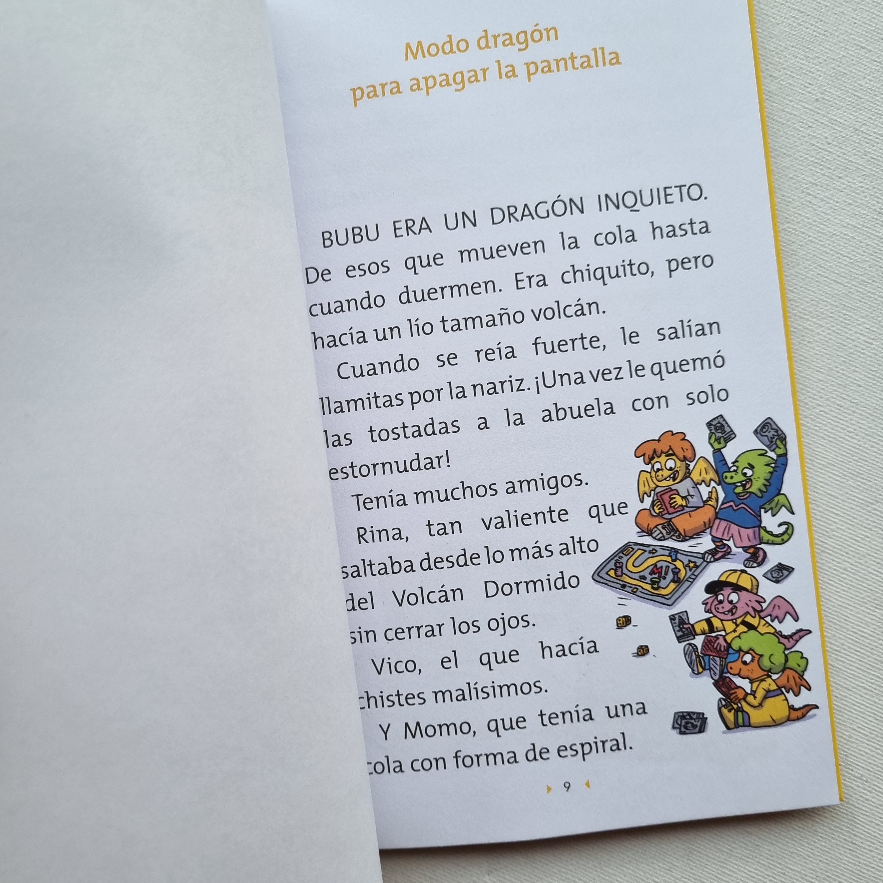 Modo dragón para apagar la panatalla
