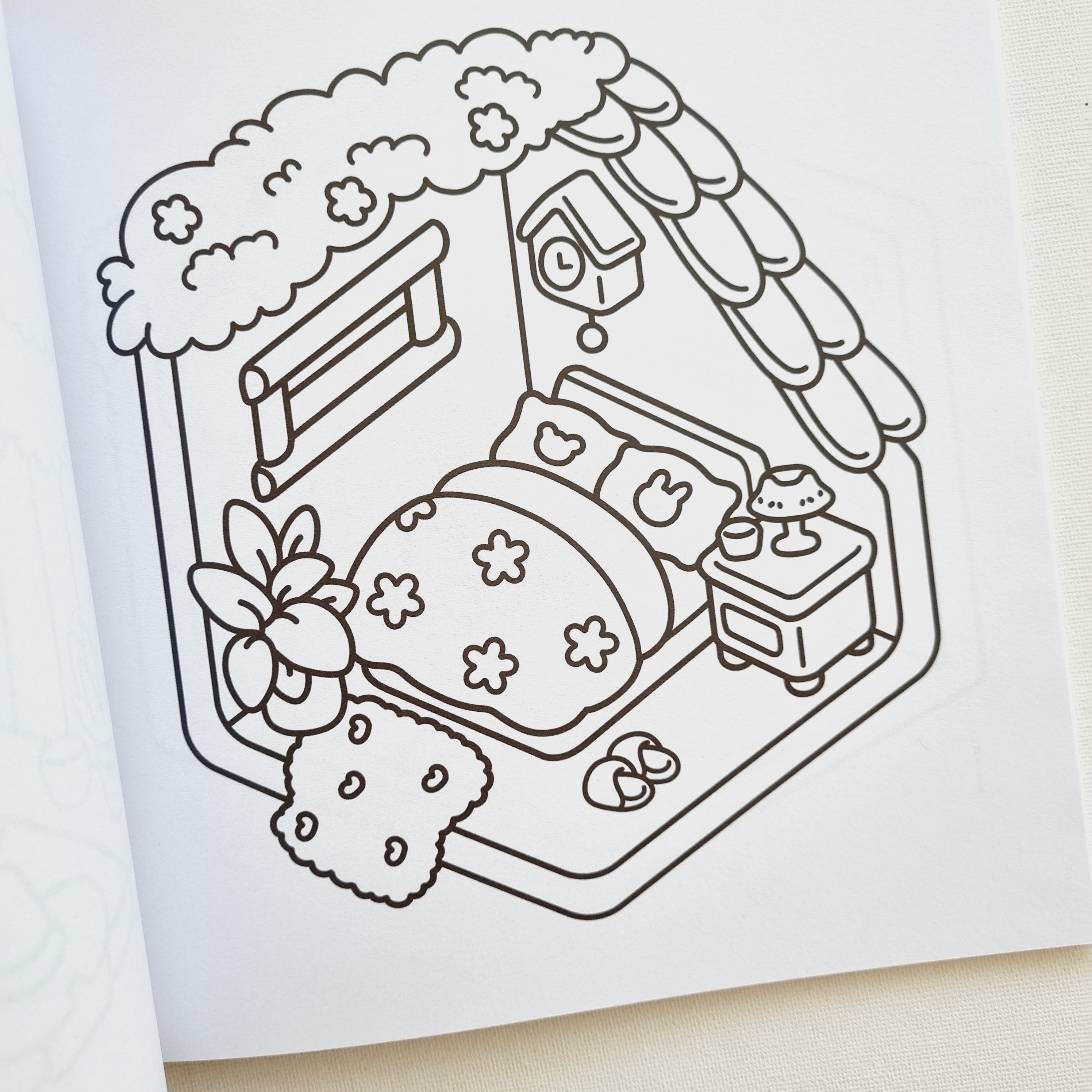 Little places. Libro para colorear