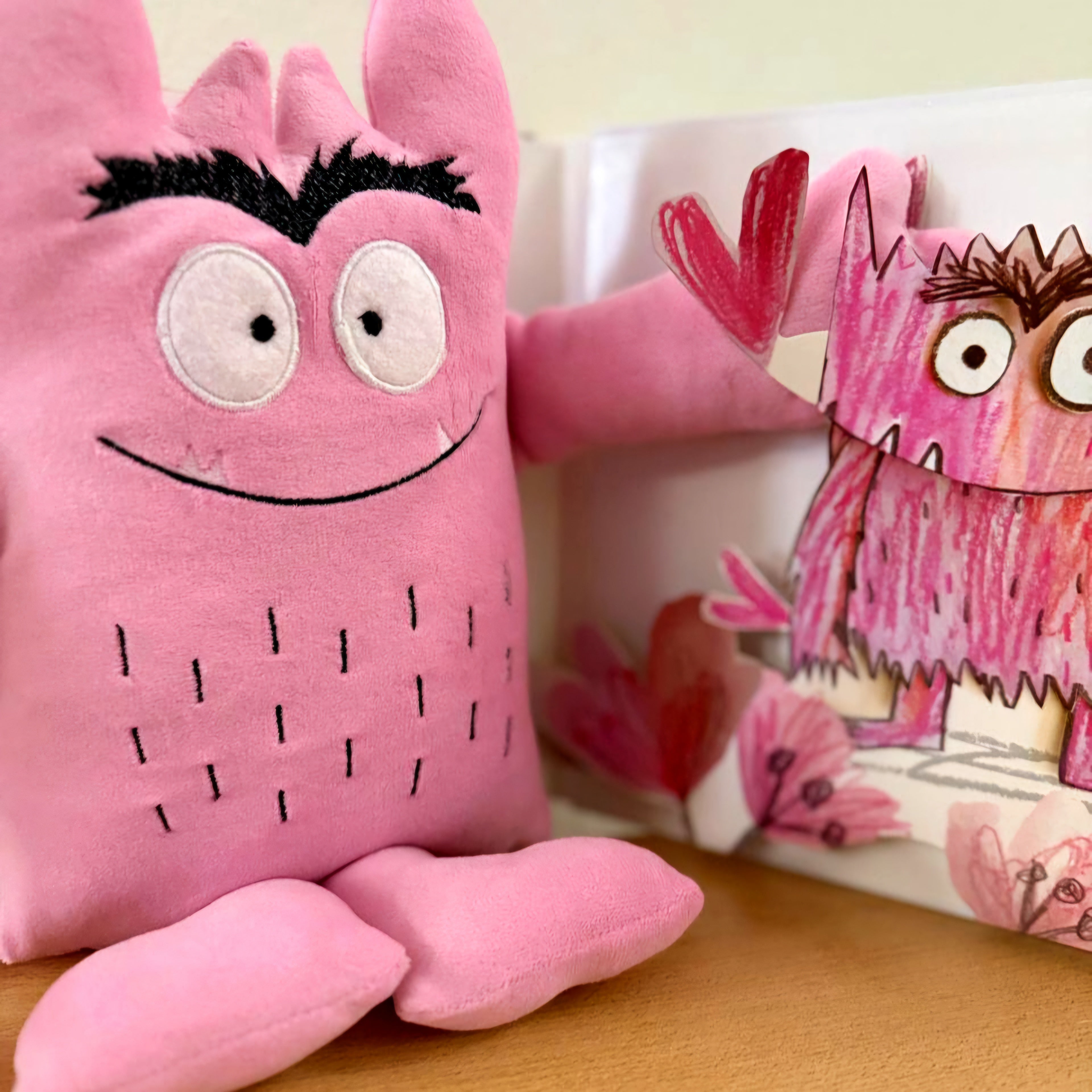 Peluche del Monstruo de colores