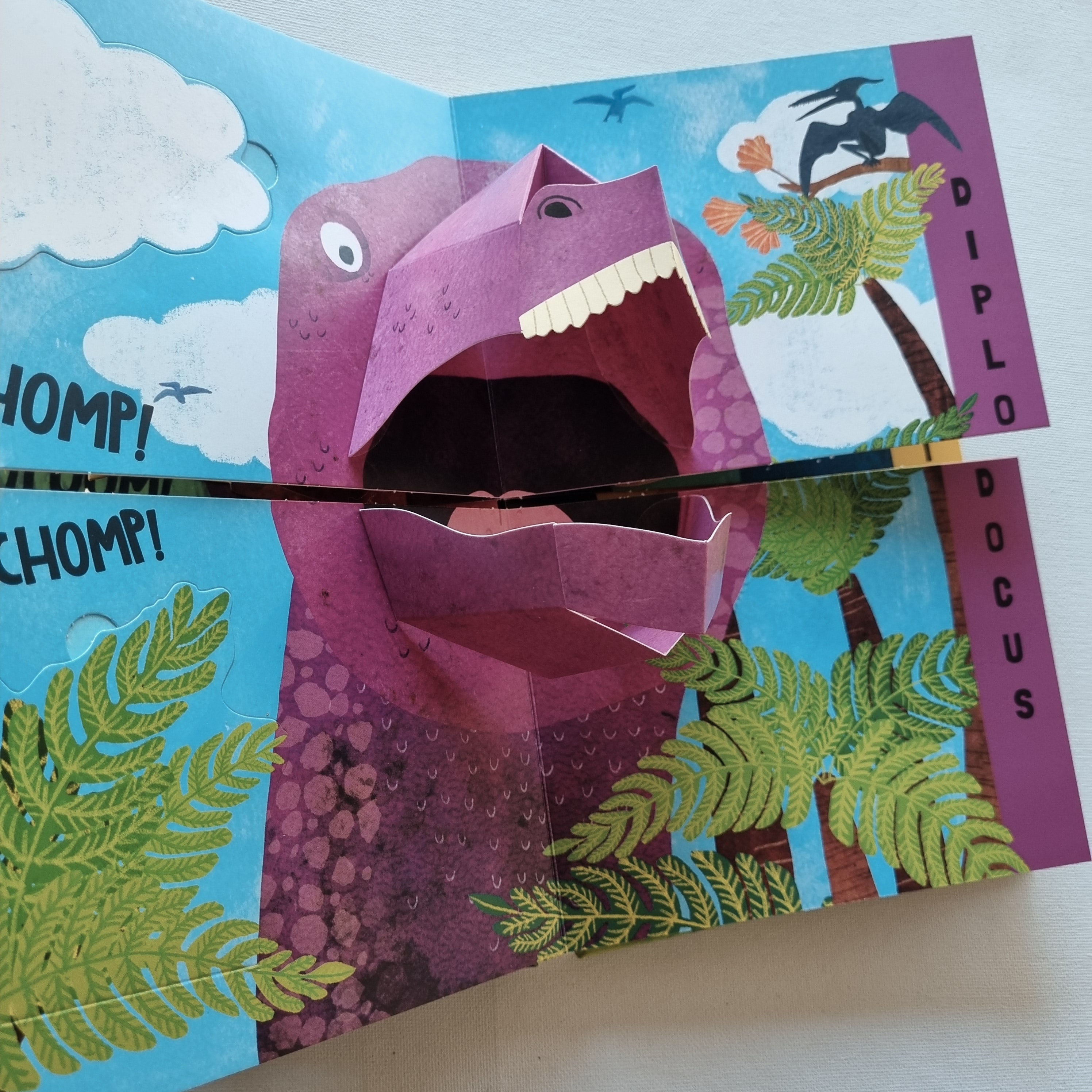 Dinosaurios . Chis Chas ¡Chomp!