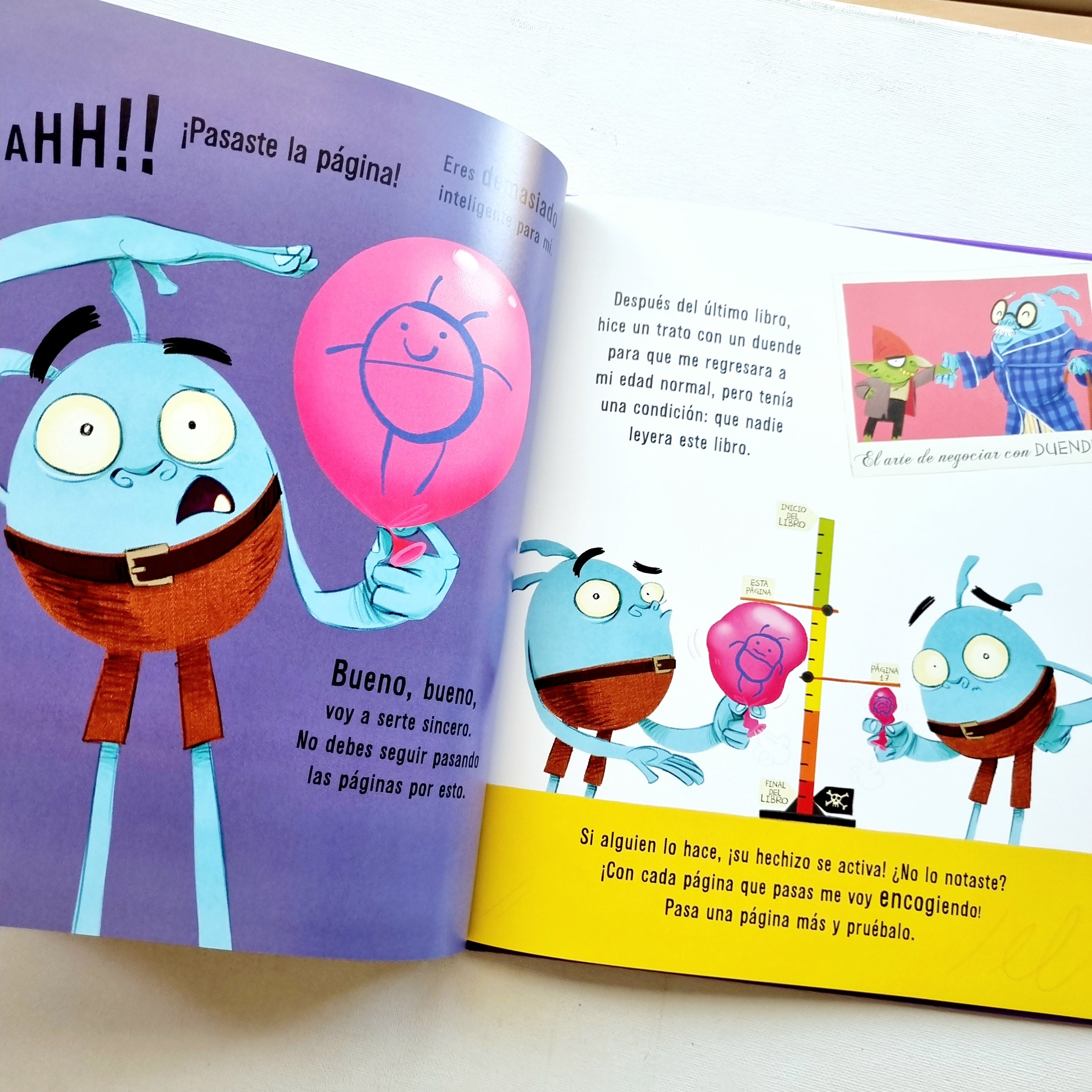 Por favor no abrir este libro o ya verás