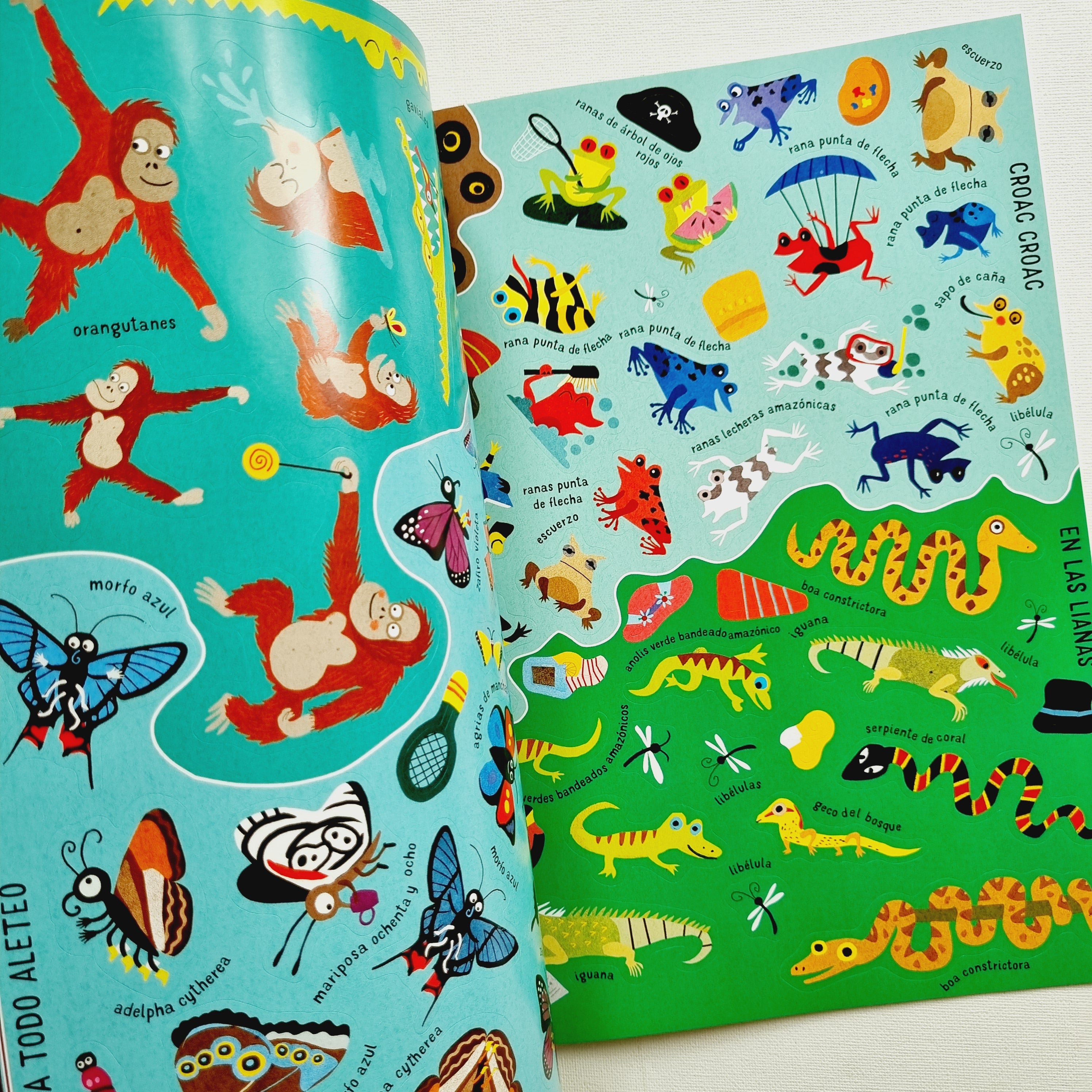 Stickers Safari - Selva