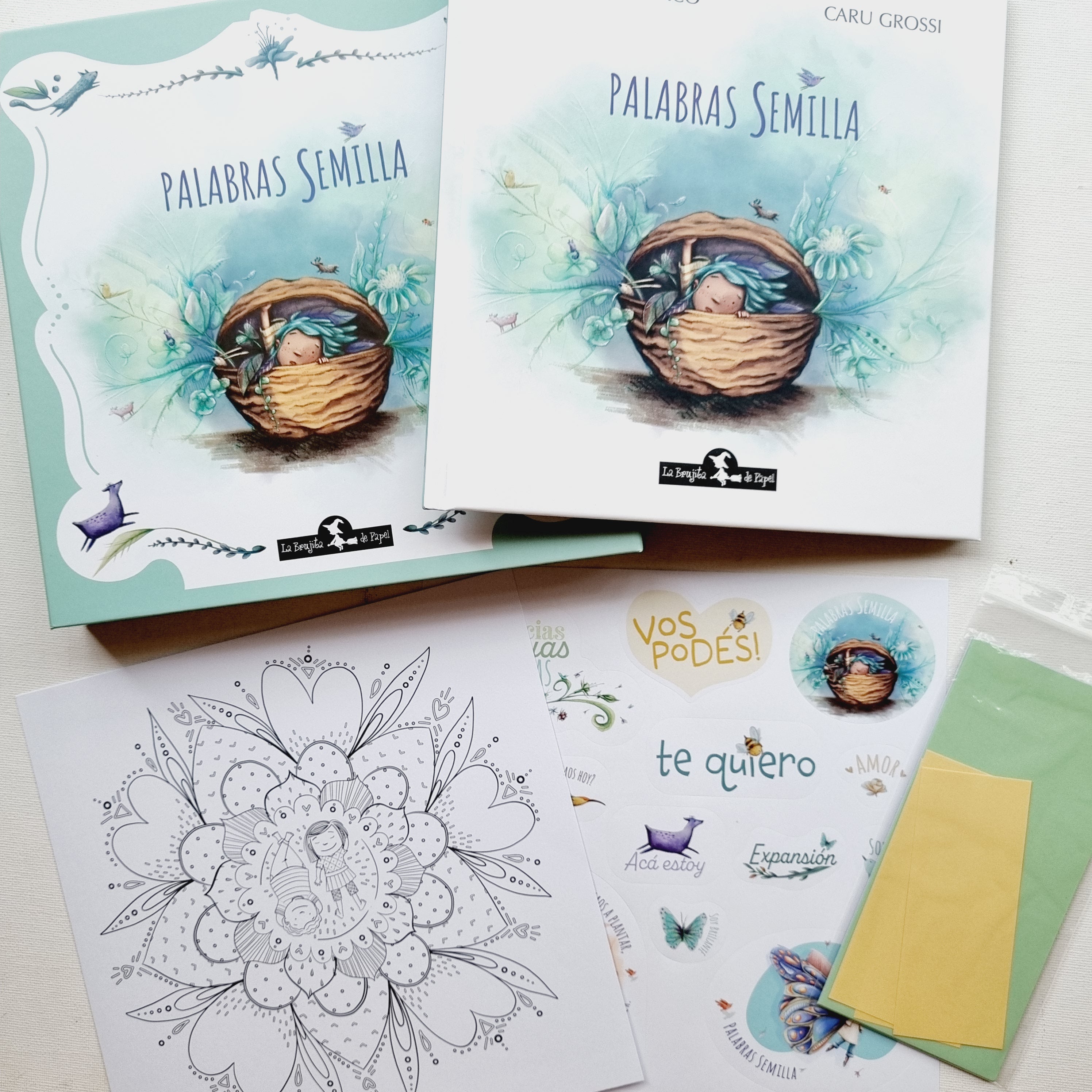 Palabras semilla - Caja kit regalo