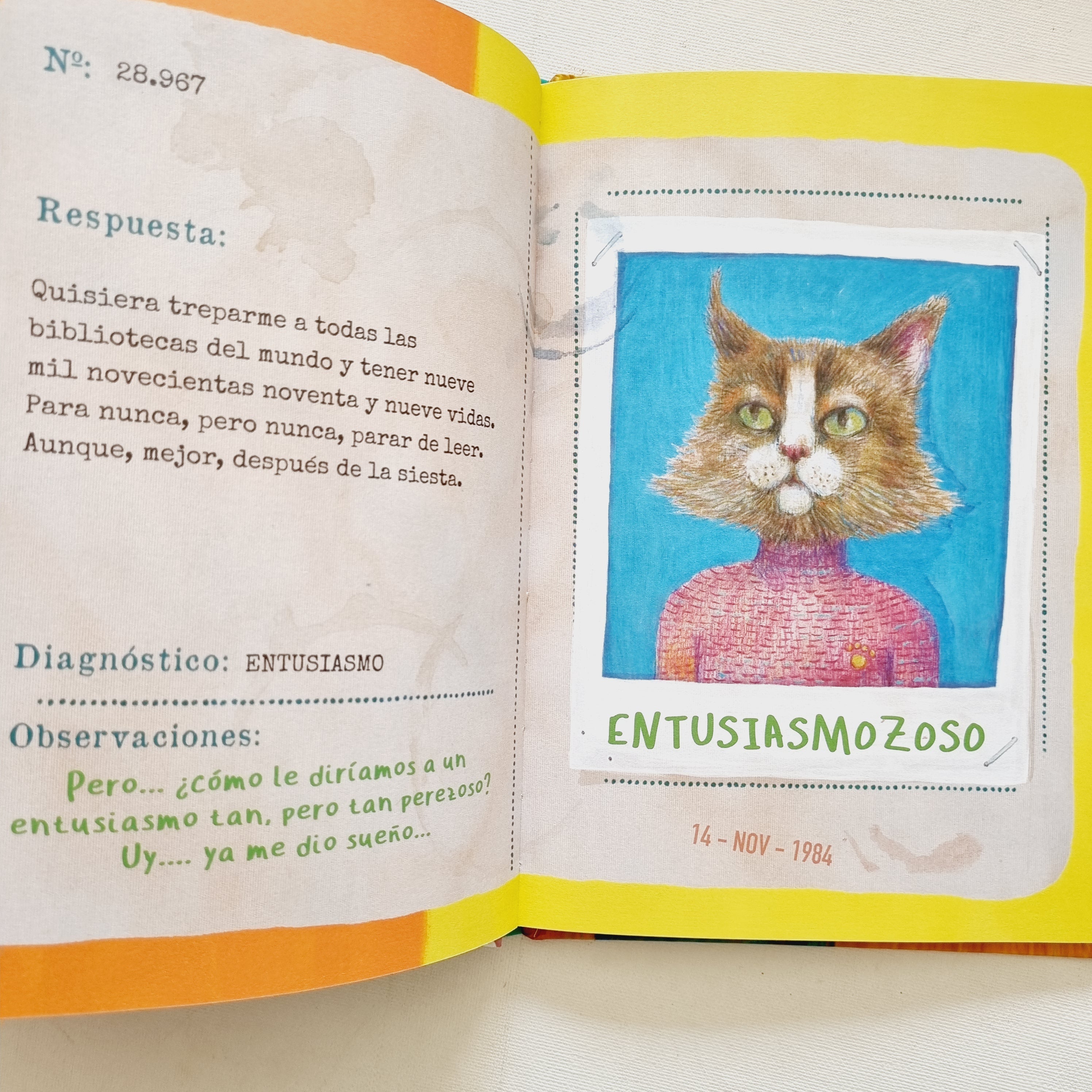 Pequeño emocionario instantáneo