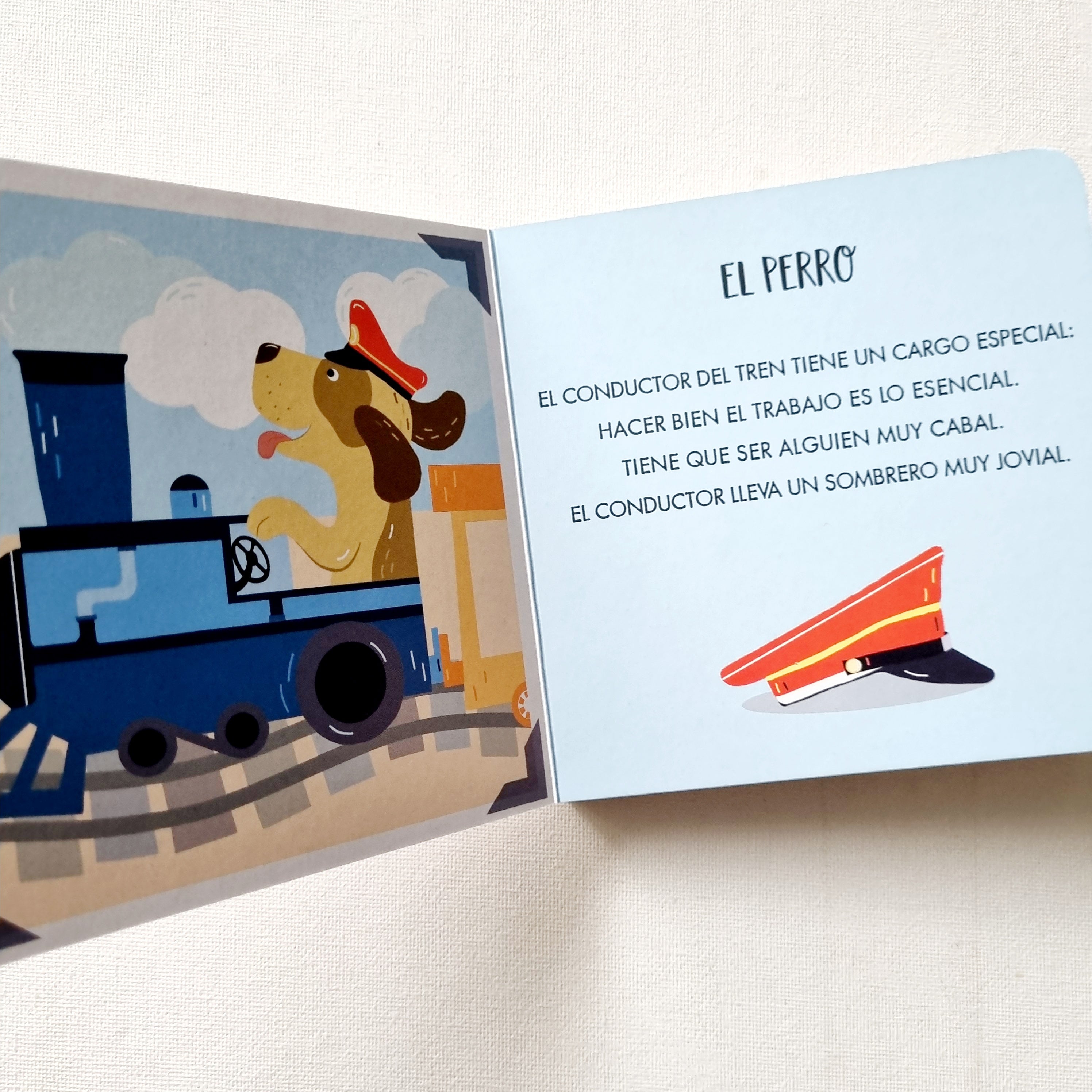 El tren de animales.  Rompecabezas + libro