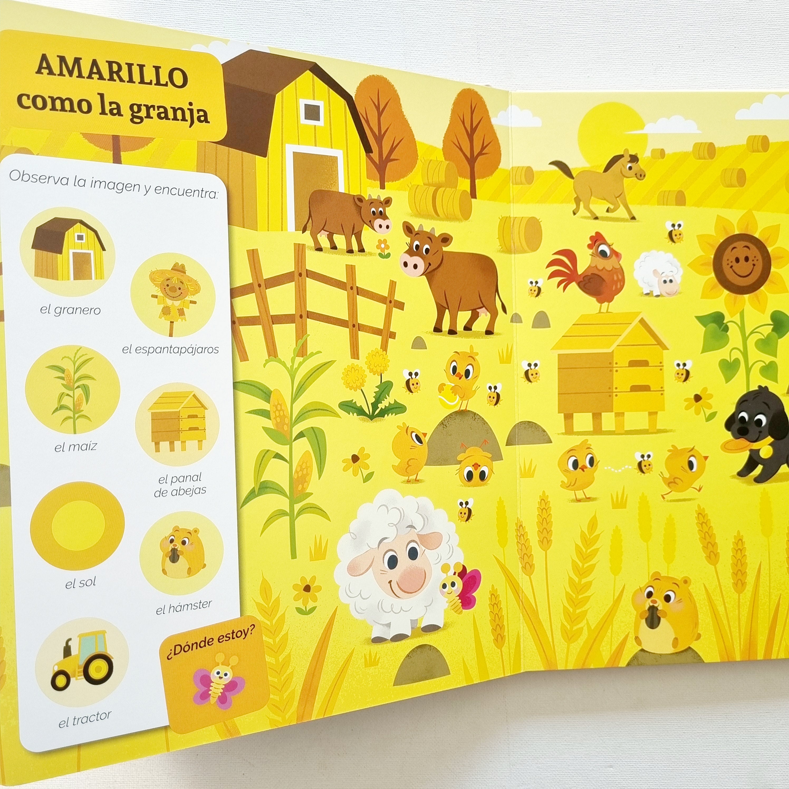 Busca y encuentra para los más pequeños. Los colores