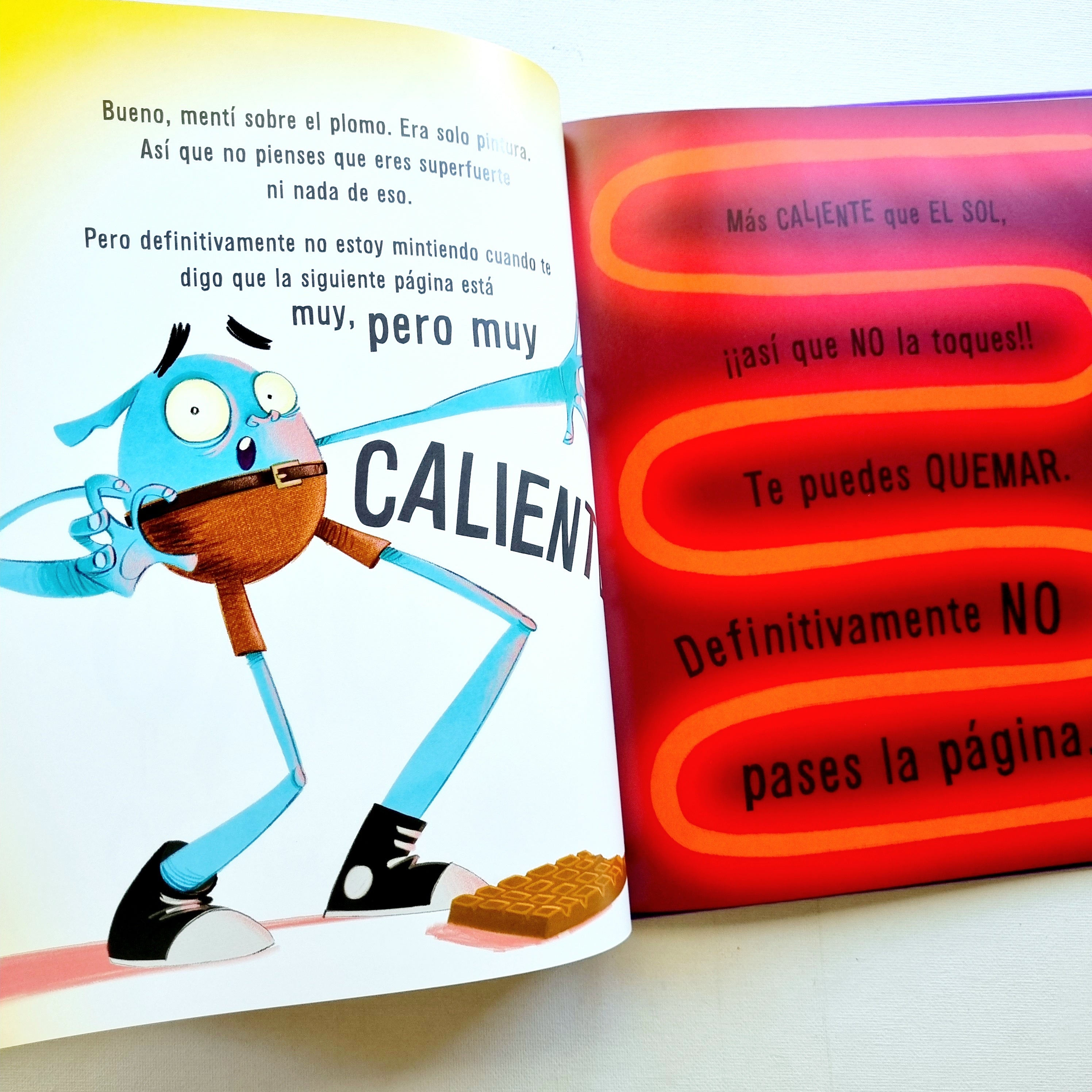 Por favor no abrir este libro o ya verás