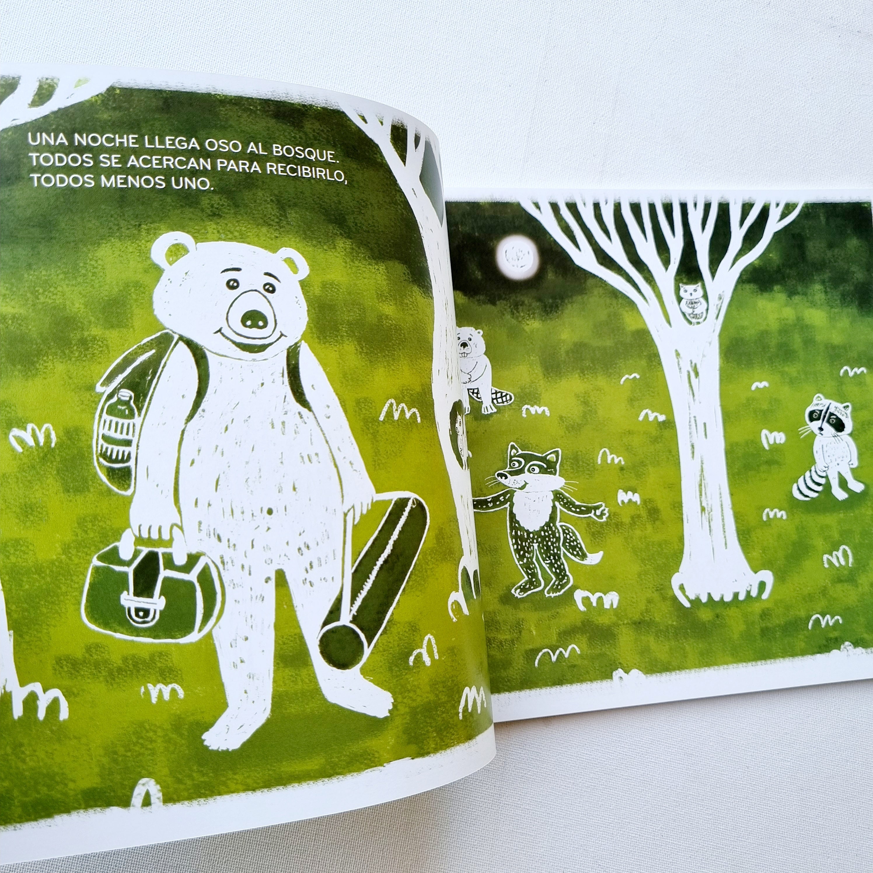 ¿ Qué está pasando en el bosque ?