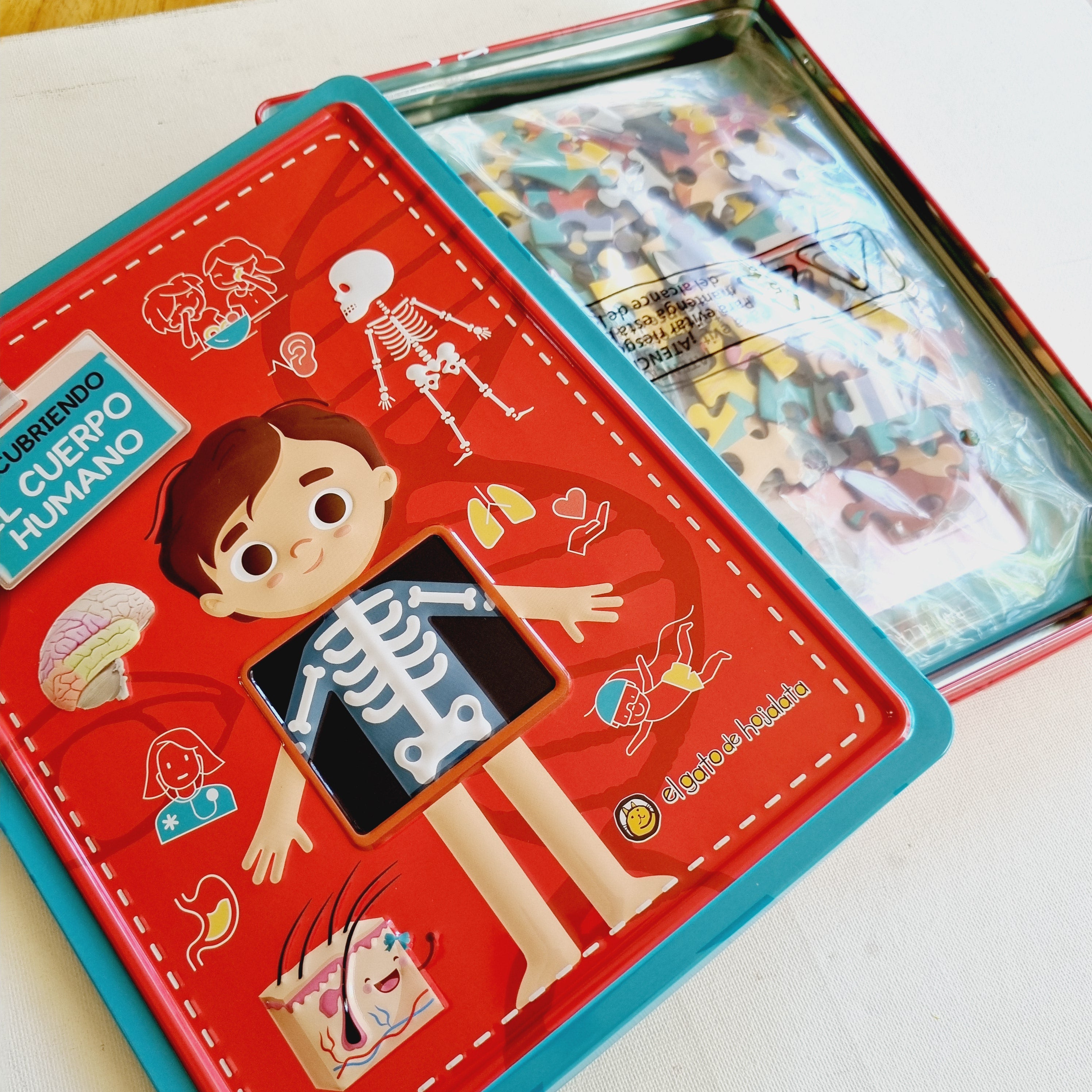 Descubriendo el cuerpo humano. Coleccion enlatados