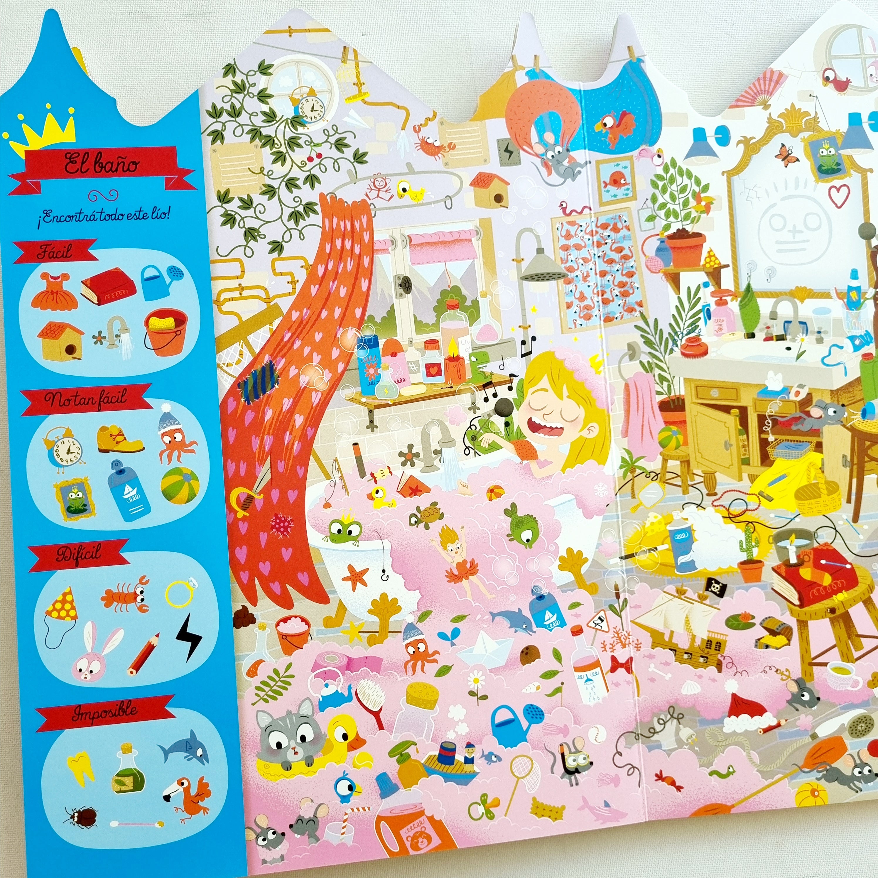 Busca y encuentra. El castillo de la princesa Revoltijo