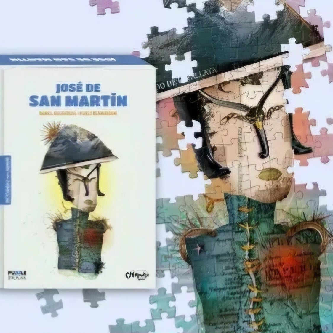 José de San Martín. Puzzle Book