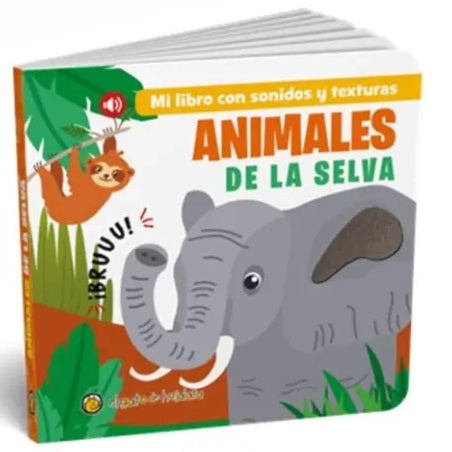 Animales de la selva. Mi libro con sonido y texturas