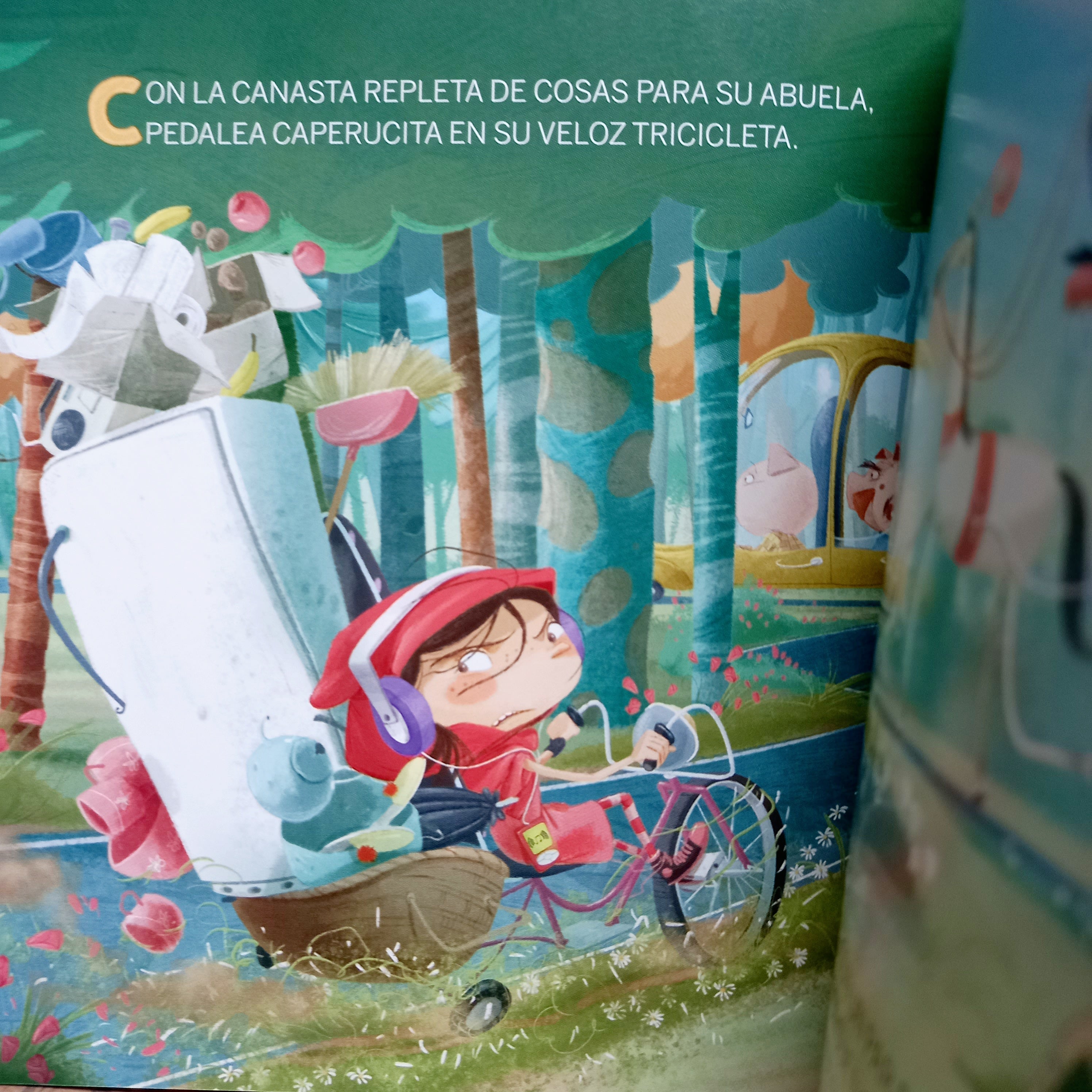 Caperucita rebelde ( con causa)