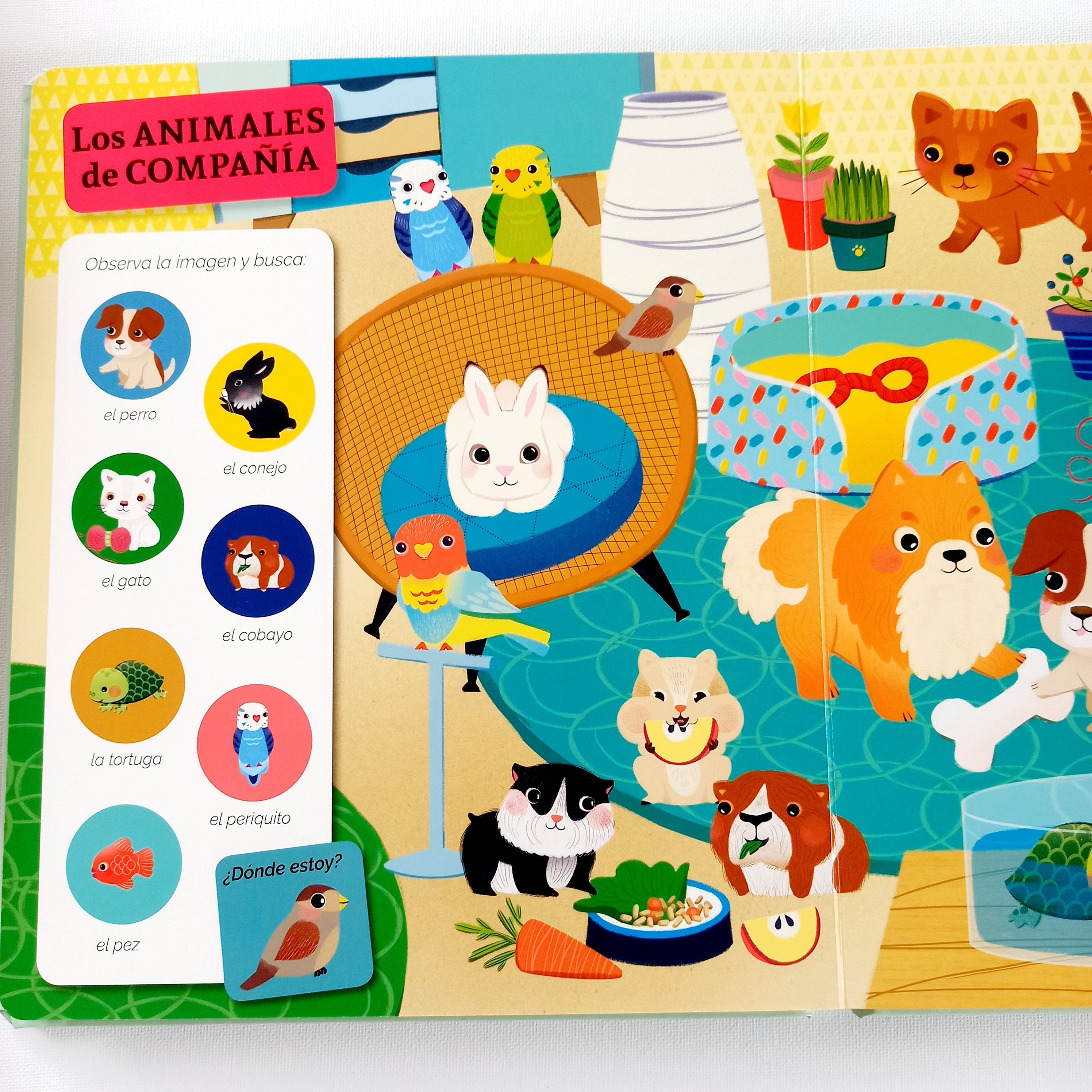 Busca y encuentra para los más pequeños. Los animales