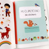 La naturaleza y los animales. Libro de stickers