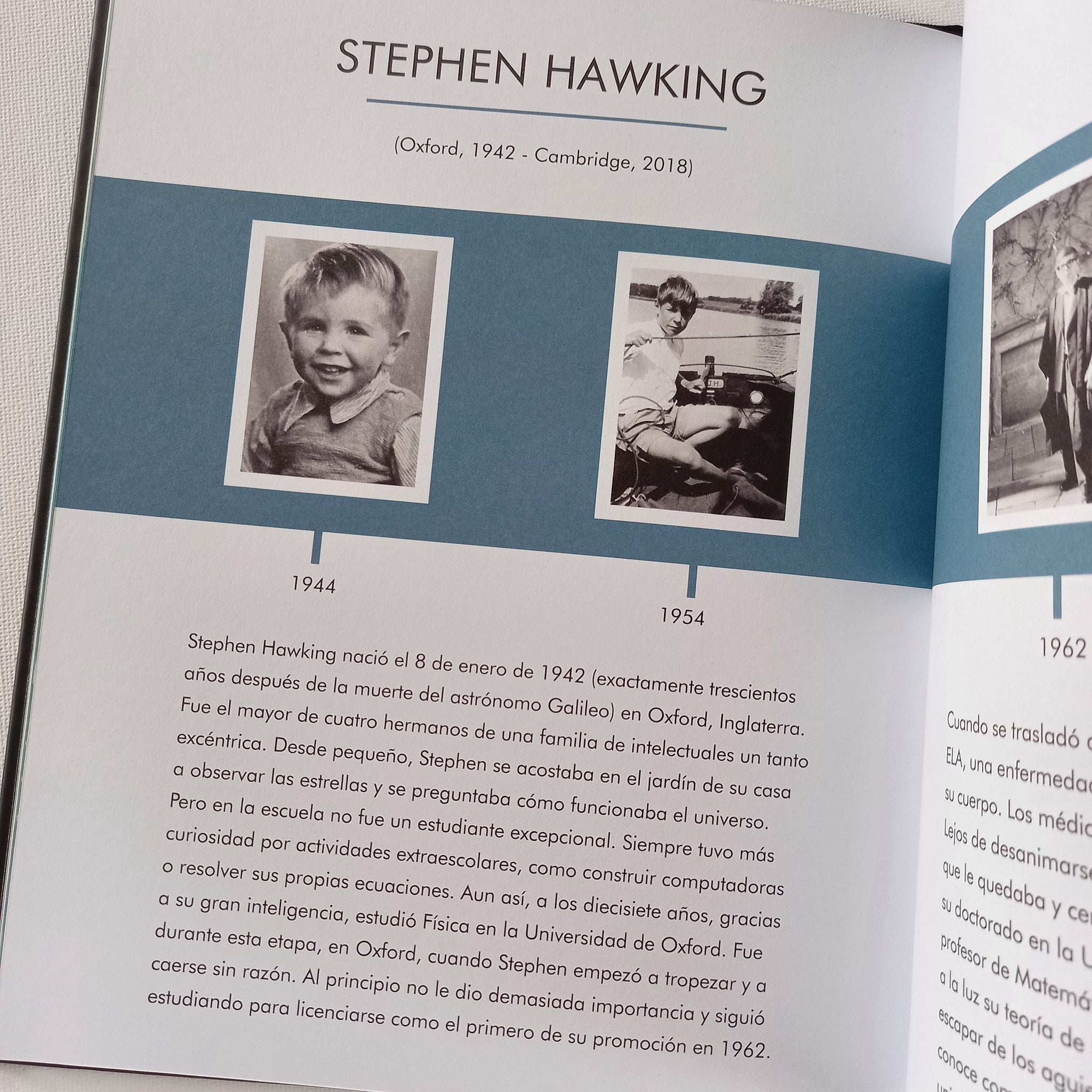 Stephen Hawking. Pequeño y grande