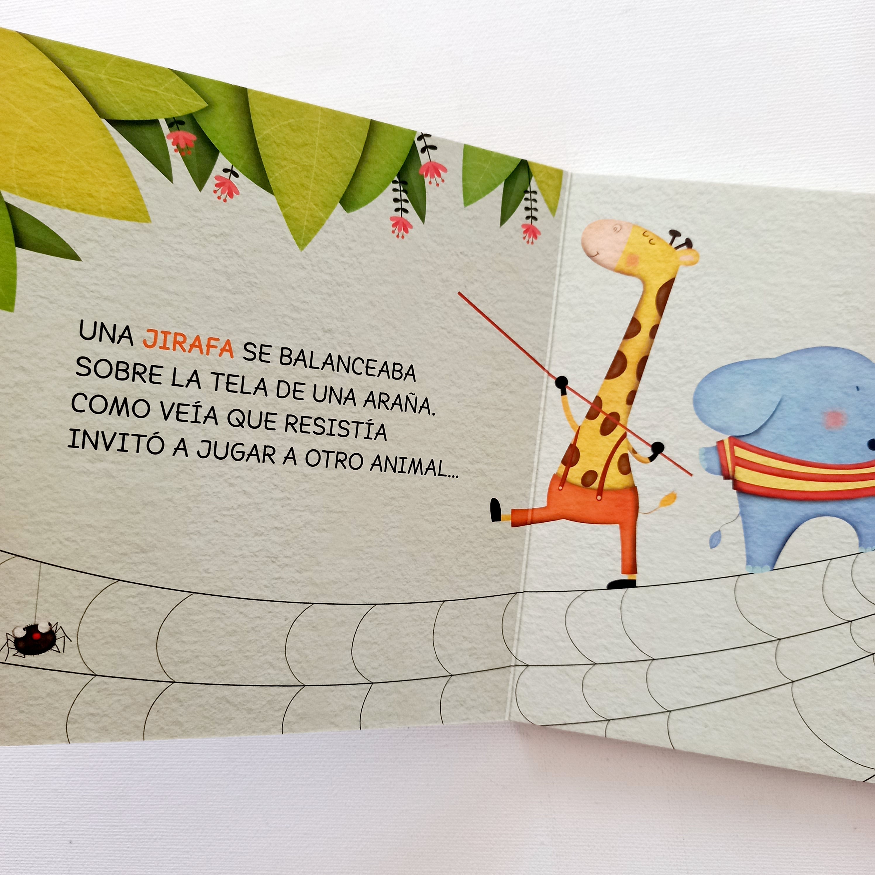 Sobre la tela de una araña