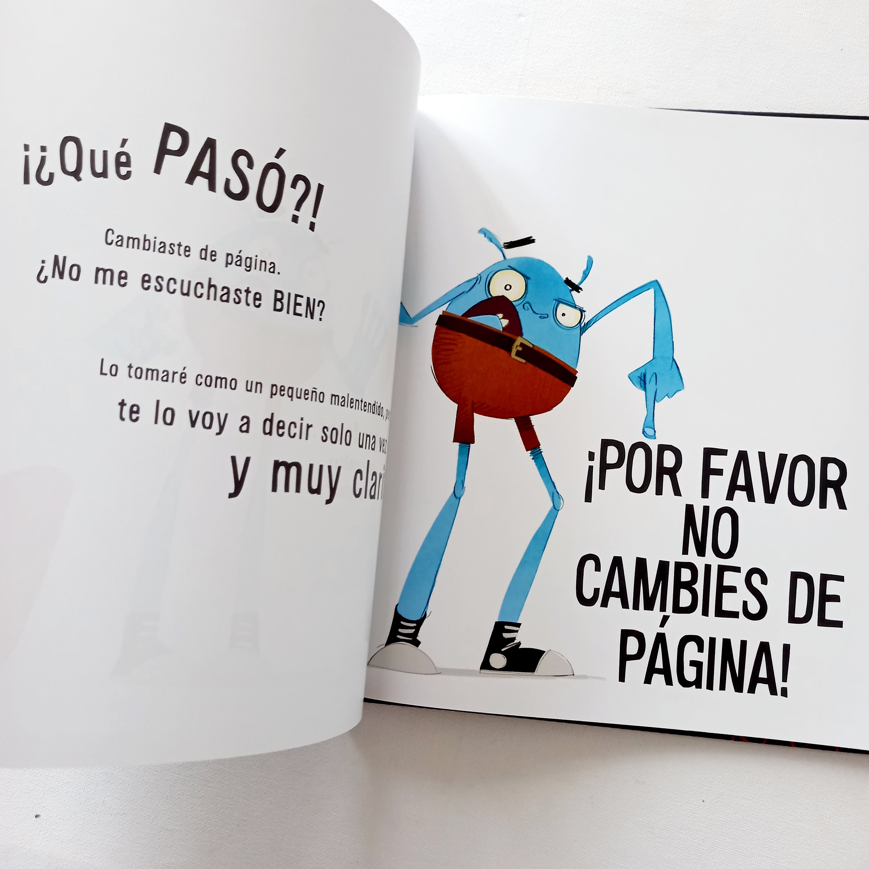 Por favor no abrir este libro
