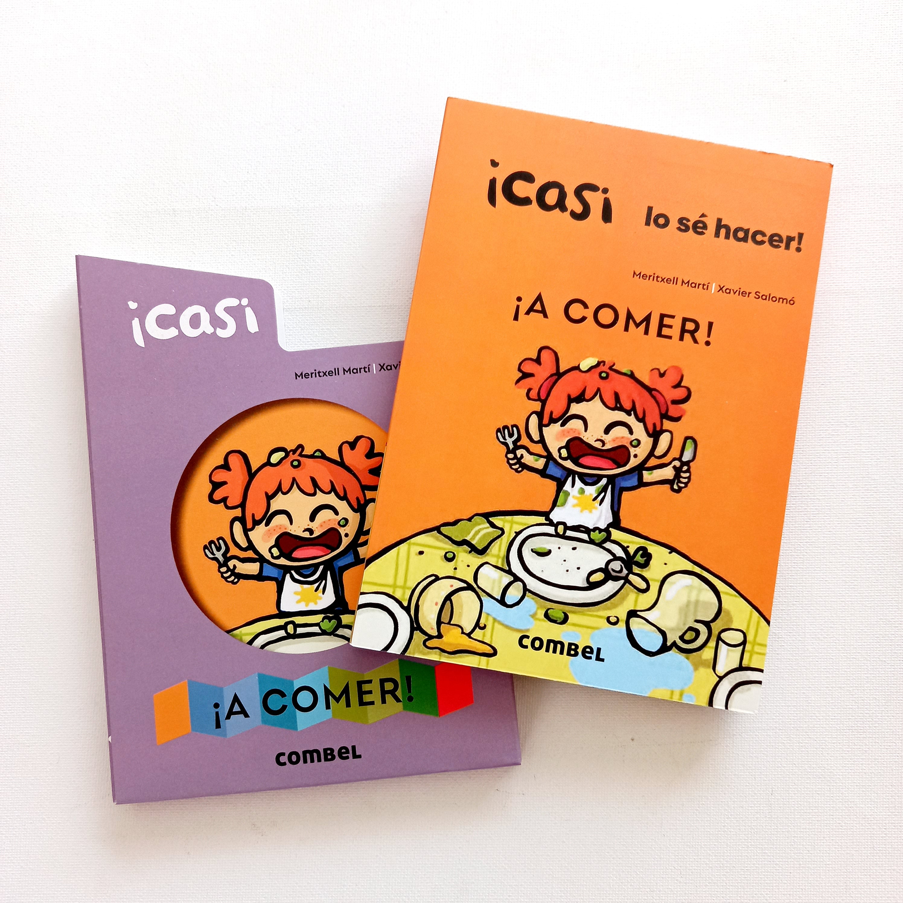 Casi lo se hacer!  A comer! Libro acordeón