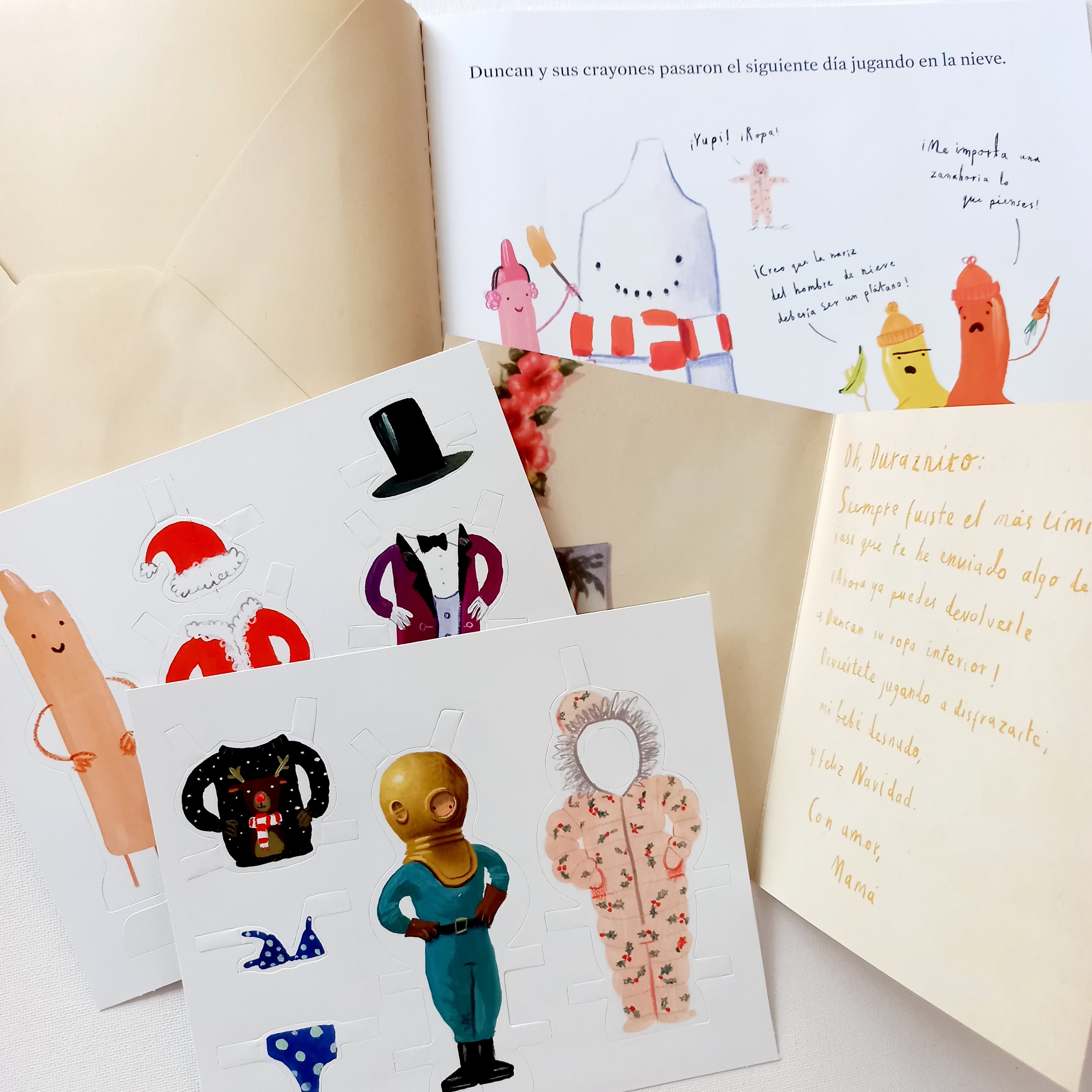 La navidad de los crayones